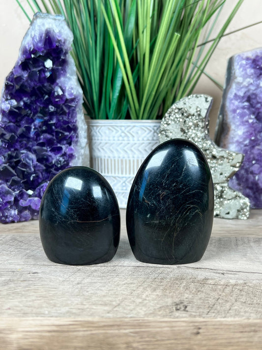 Black Tourmaline Freeform - Purple Door Alchemy
