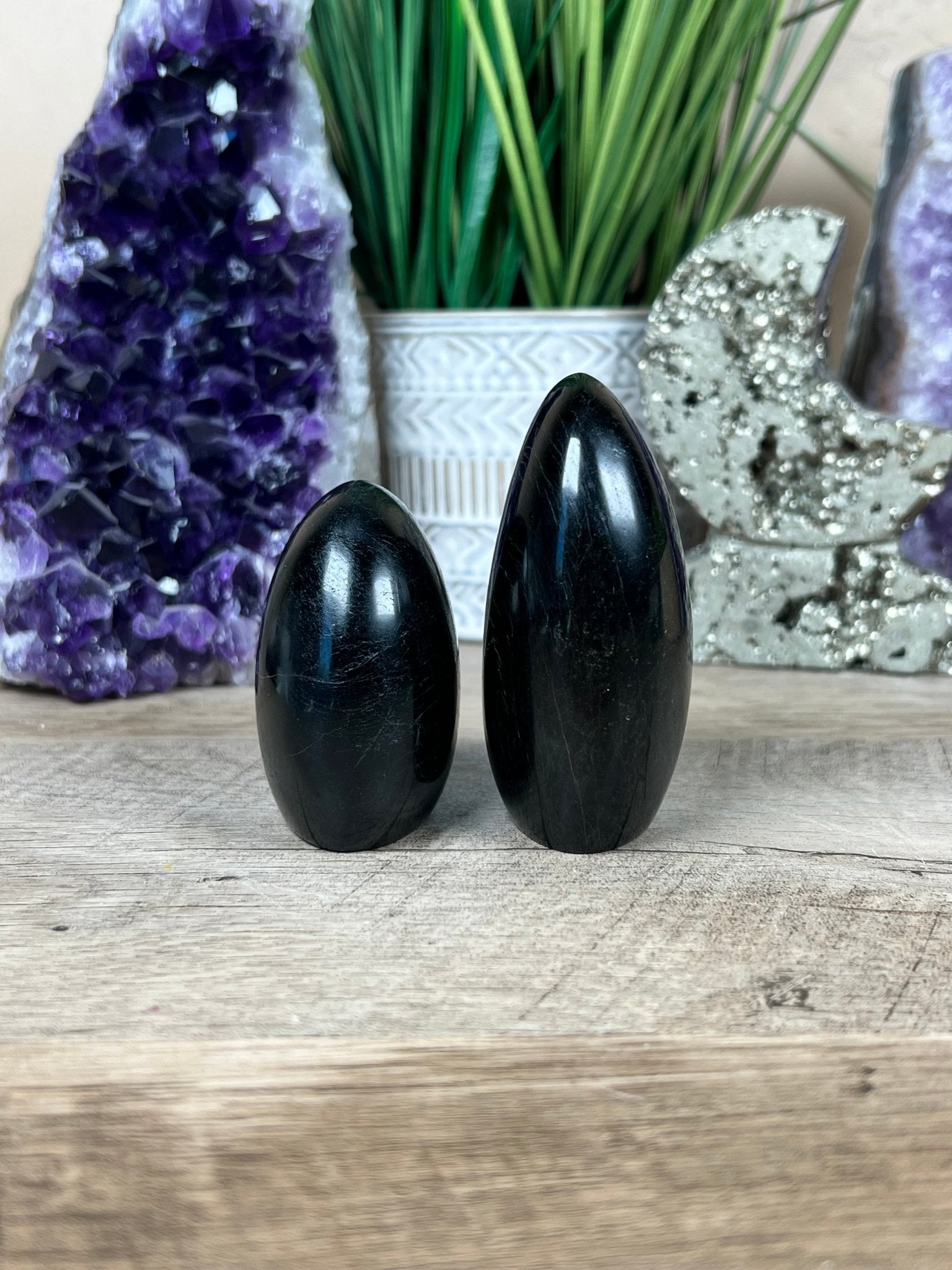 Black Tourmaline Freeform - Purple Door Alchemy