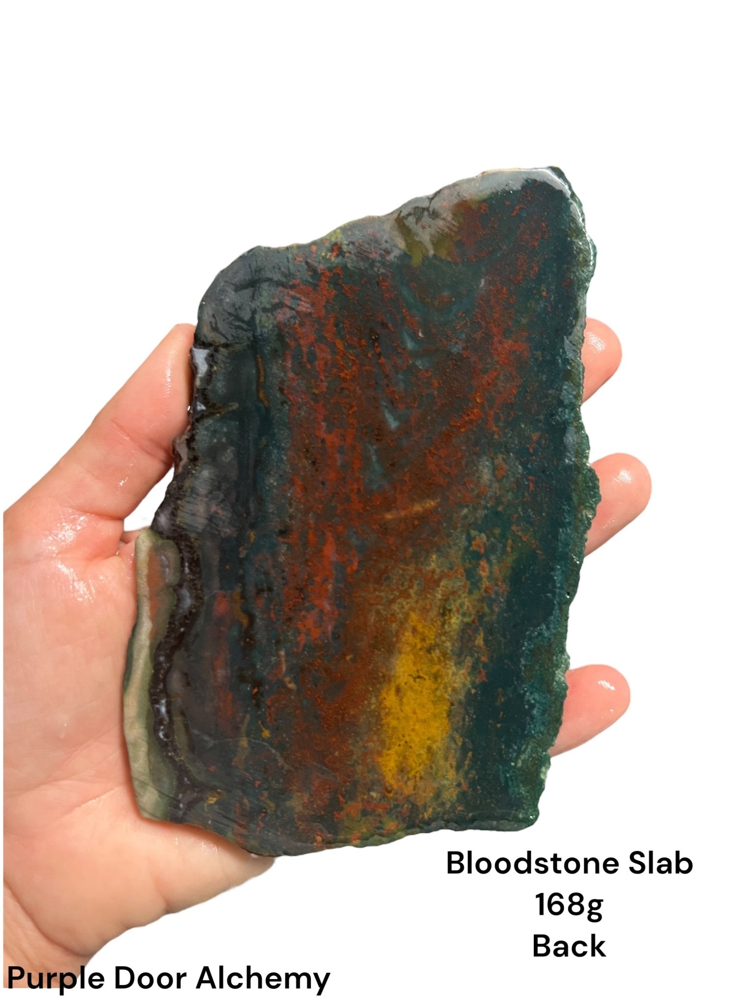 Bloodstone Slab 168g - Purple Door Alchemy