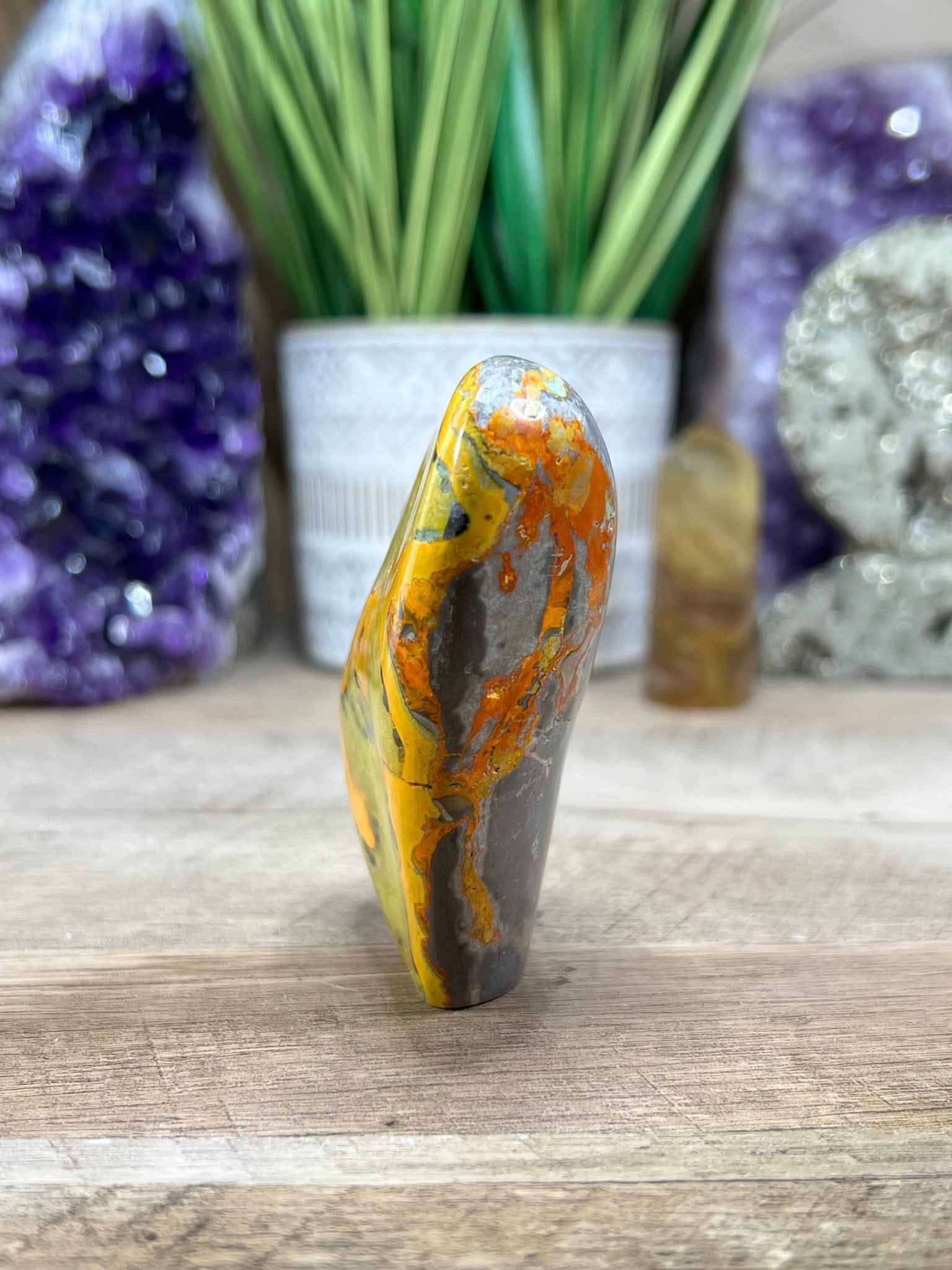 Bumblebee Jasper Freeform - Purple Door Alchemy