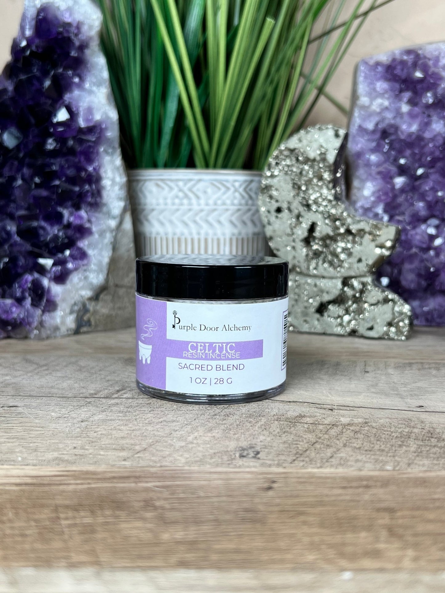 Celtic Resin Incense - Purple Door Alchemy