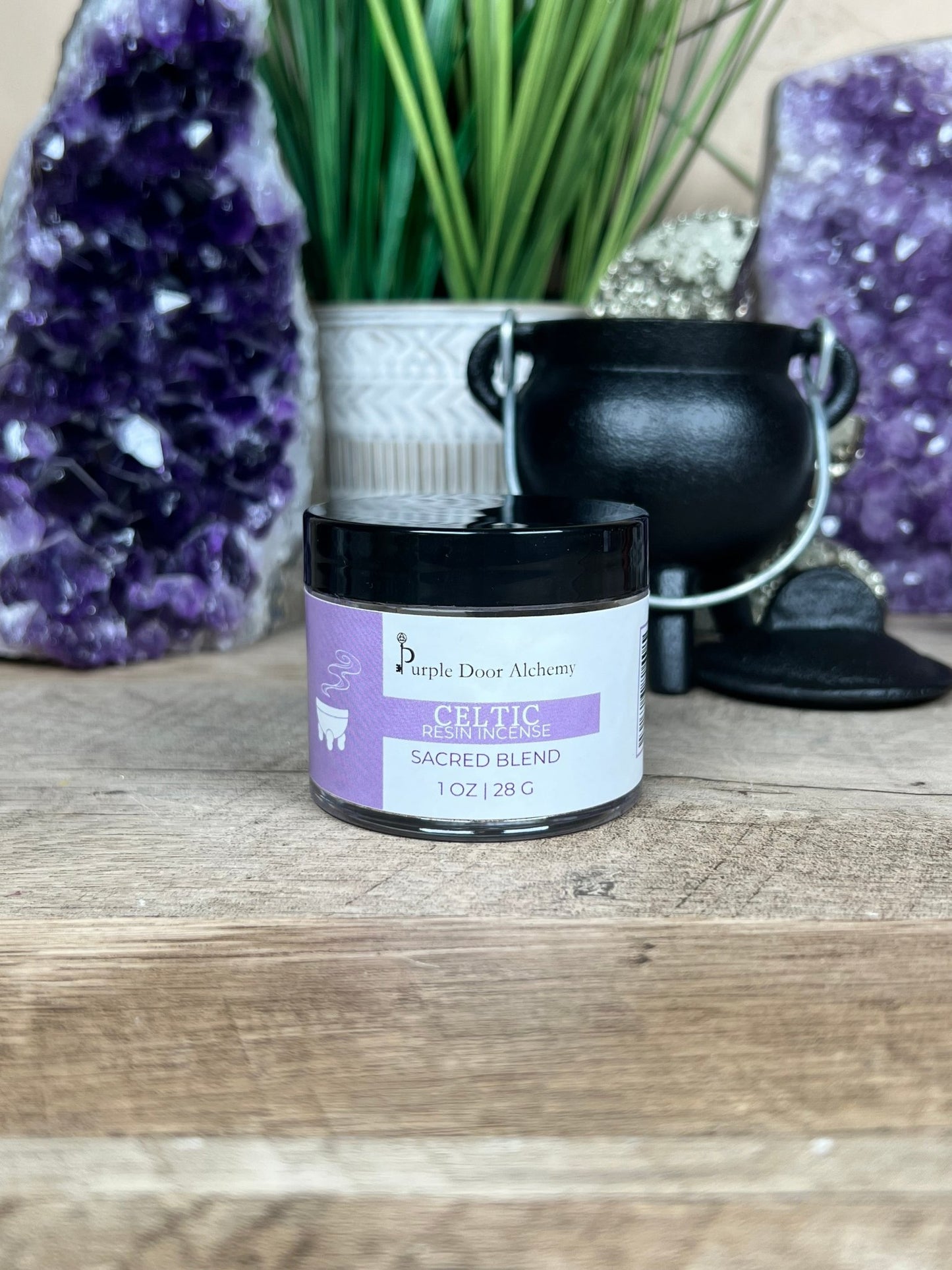 Celtic Resin Incense - Purple Door Alchemy