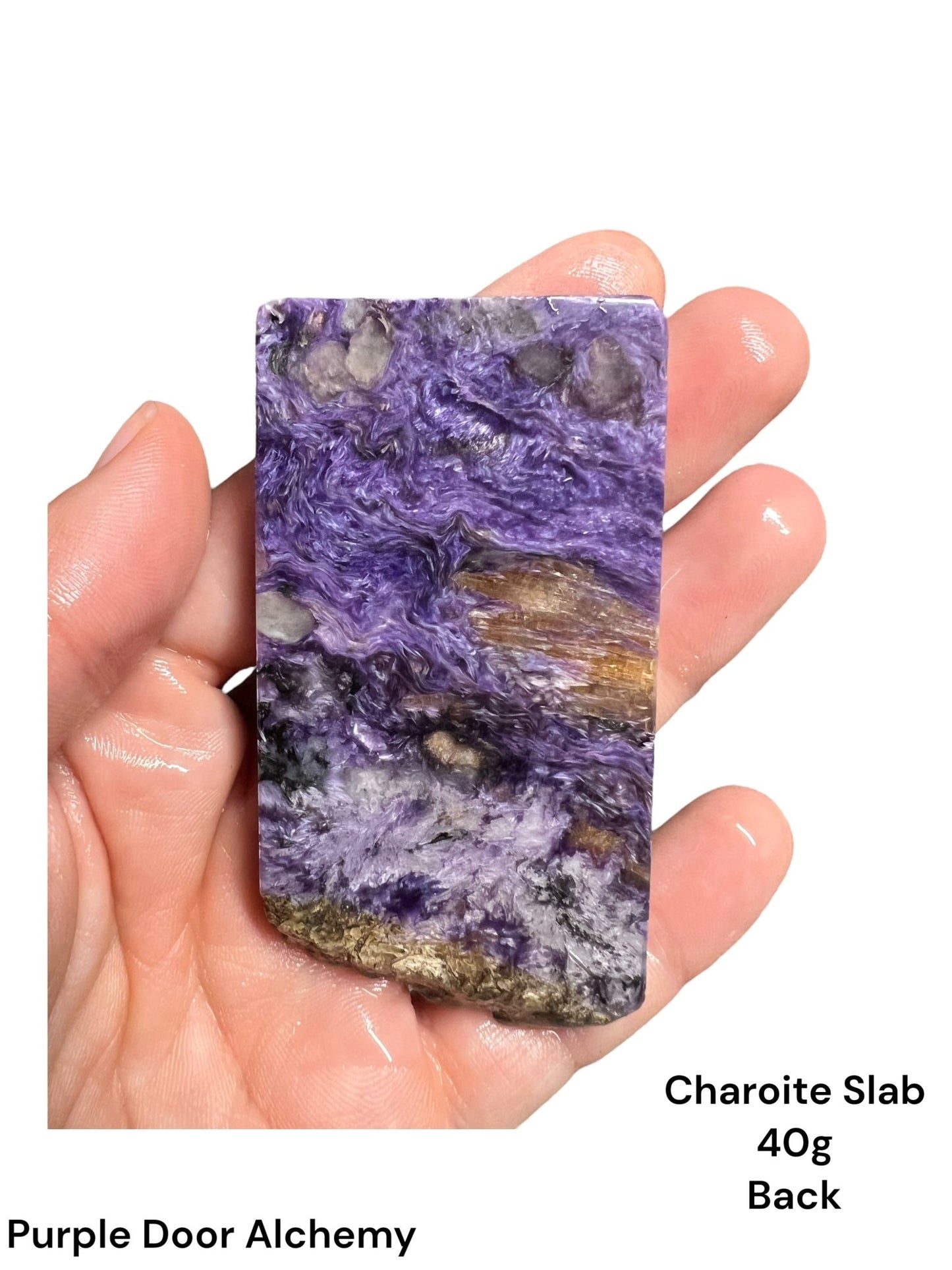 Charoite Slab 40g - Purple Door Alchemy