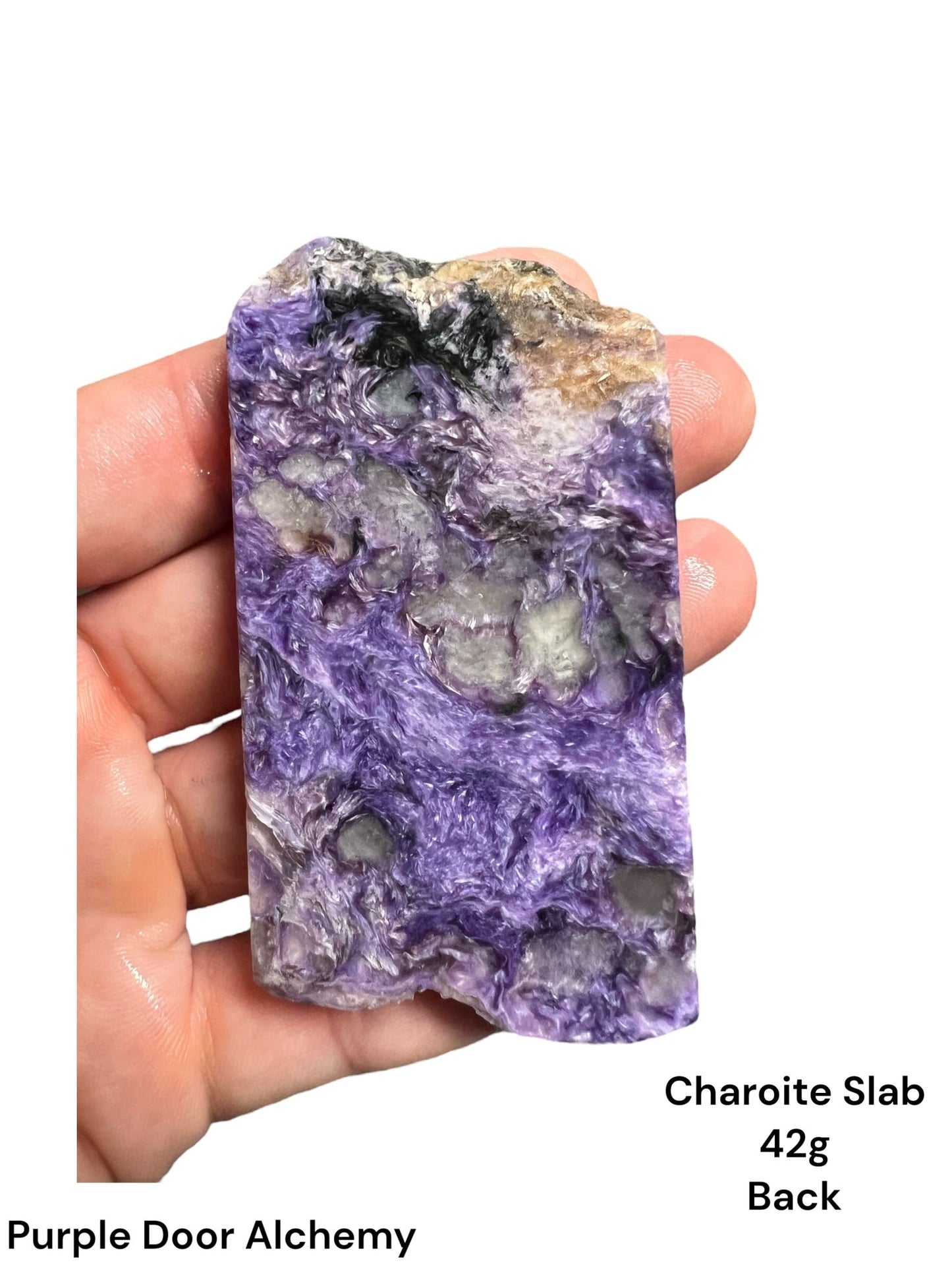 Charoite Slab 42g - Purple Door Alchemy