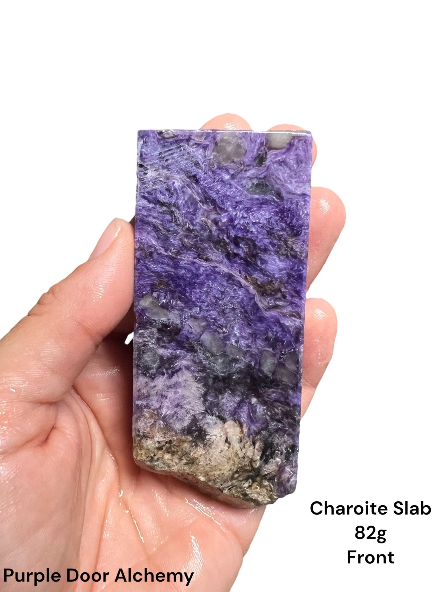 Charoite Slab 82g - Purple Door Alchemy