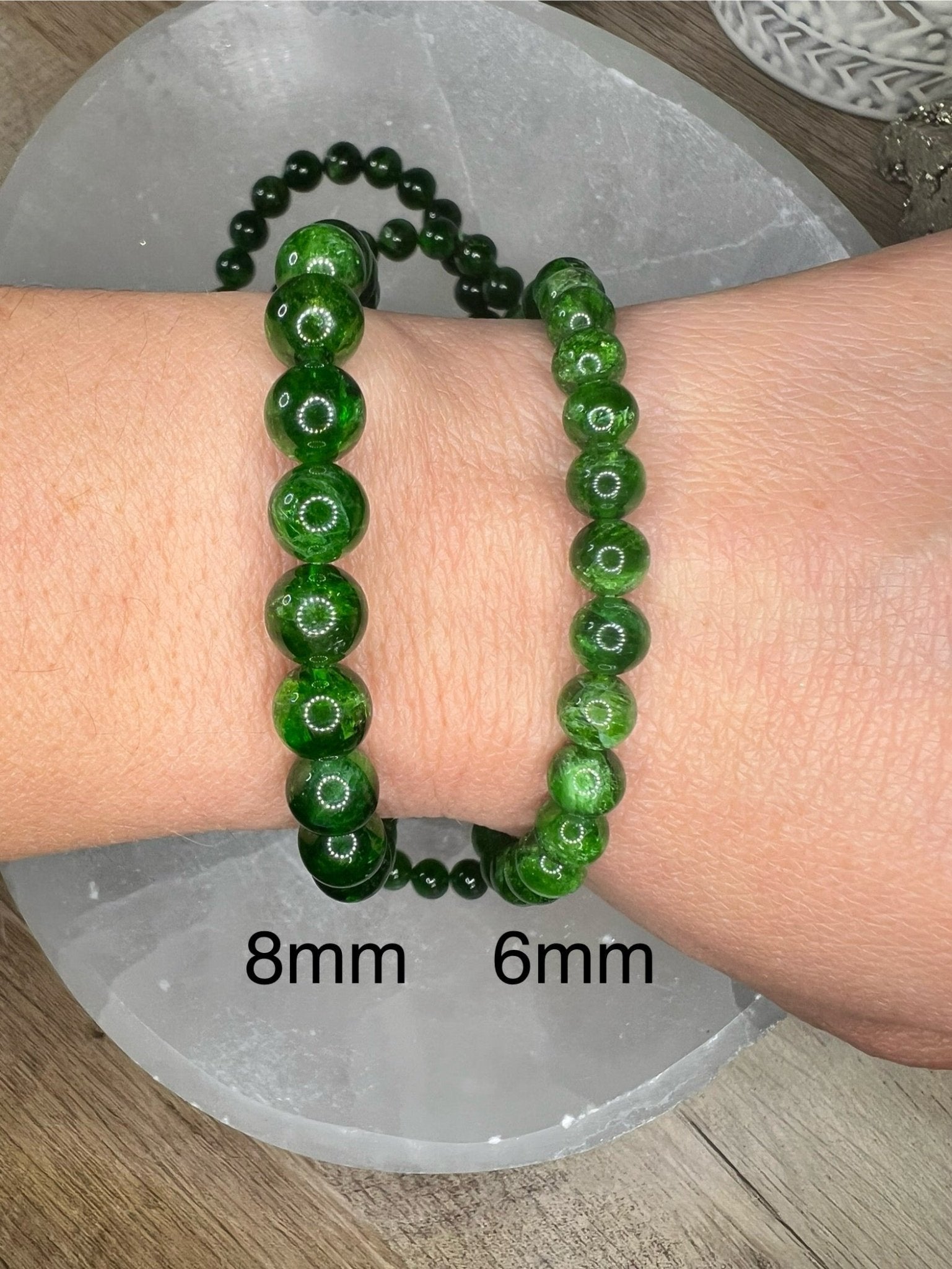 Chrome Diopside Bracelet - Purple Door Alchemy