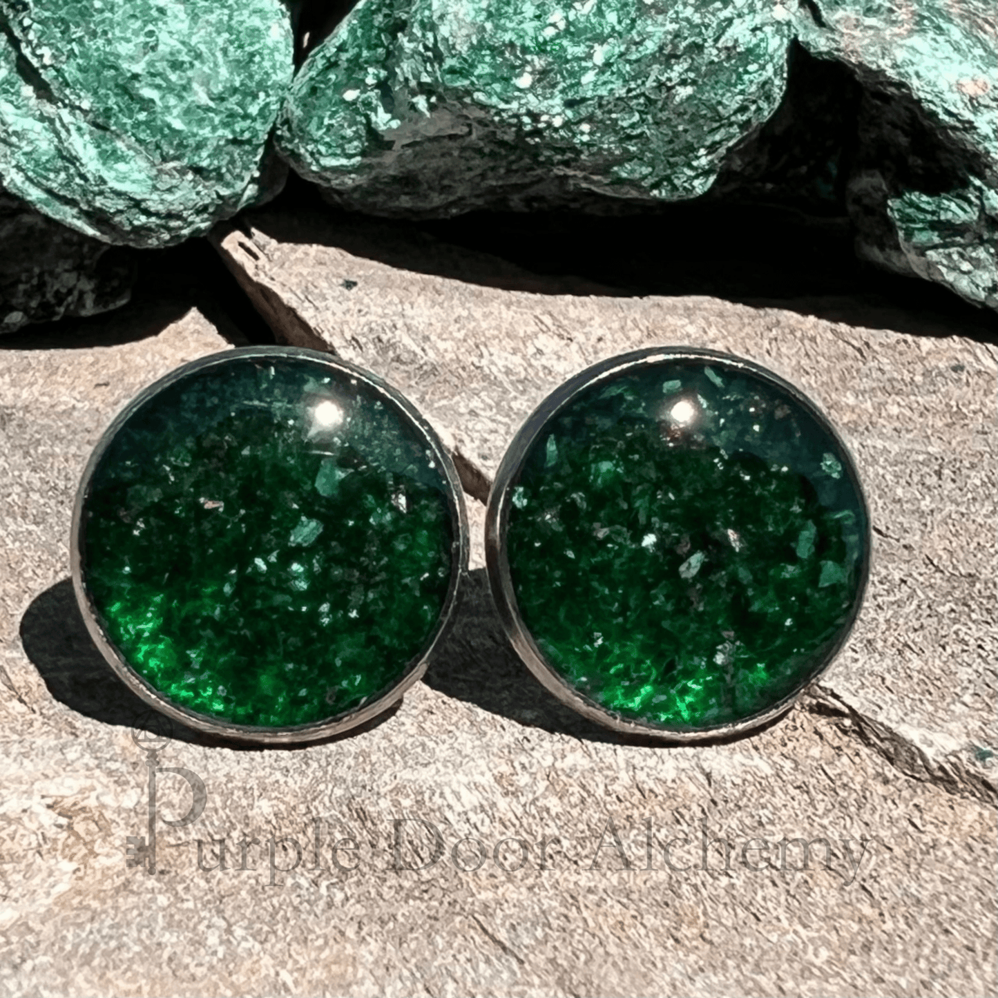 Crushed Fuchsite - Purple Door Alchemy