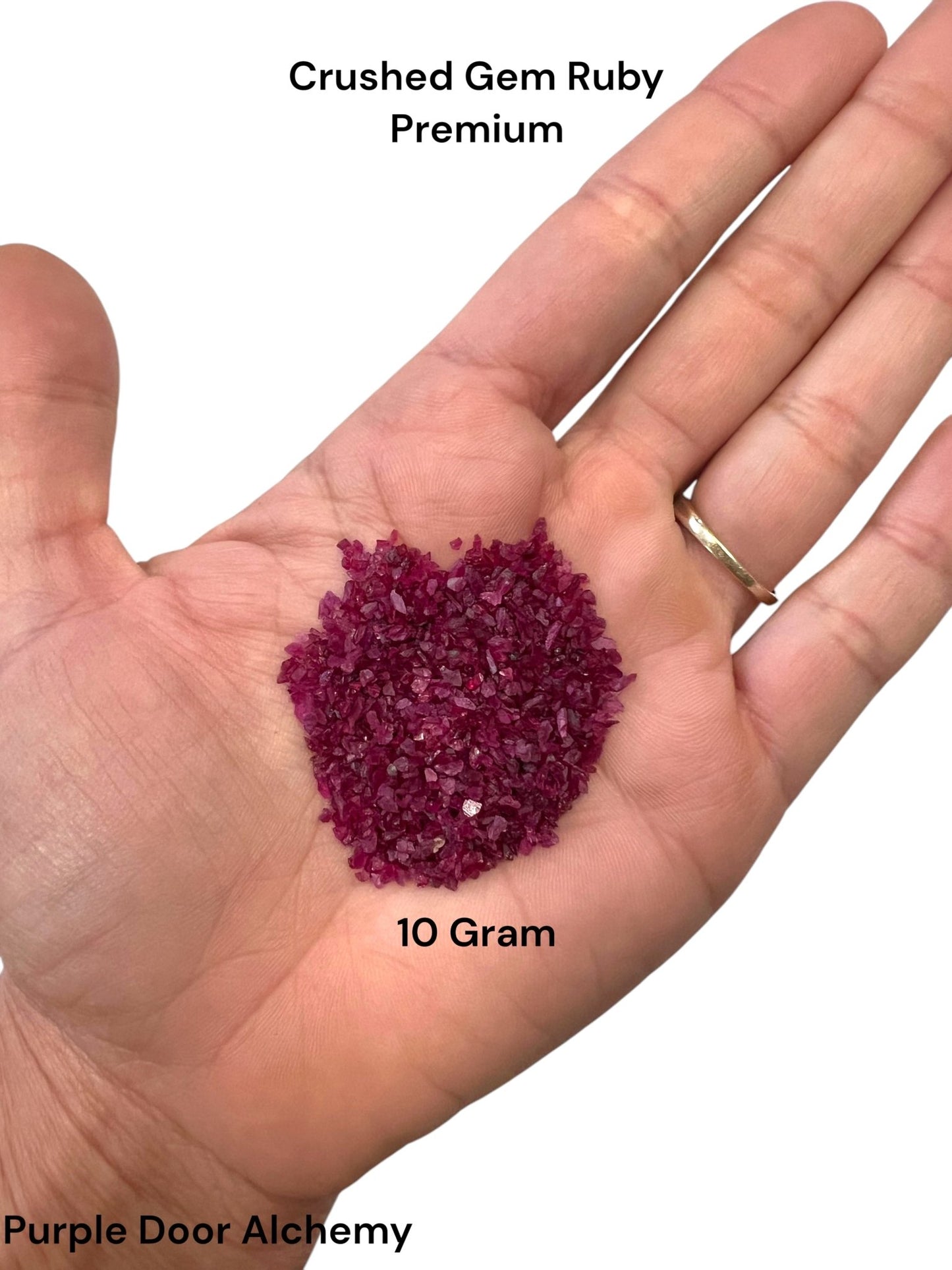 Crushed Gem Ruby - Premium - Purple Door Alchemy