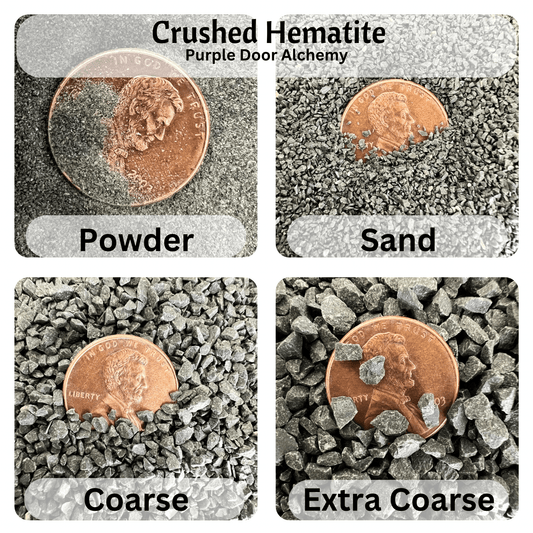 Crushed Hematite - Purple Door Alchemy