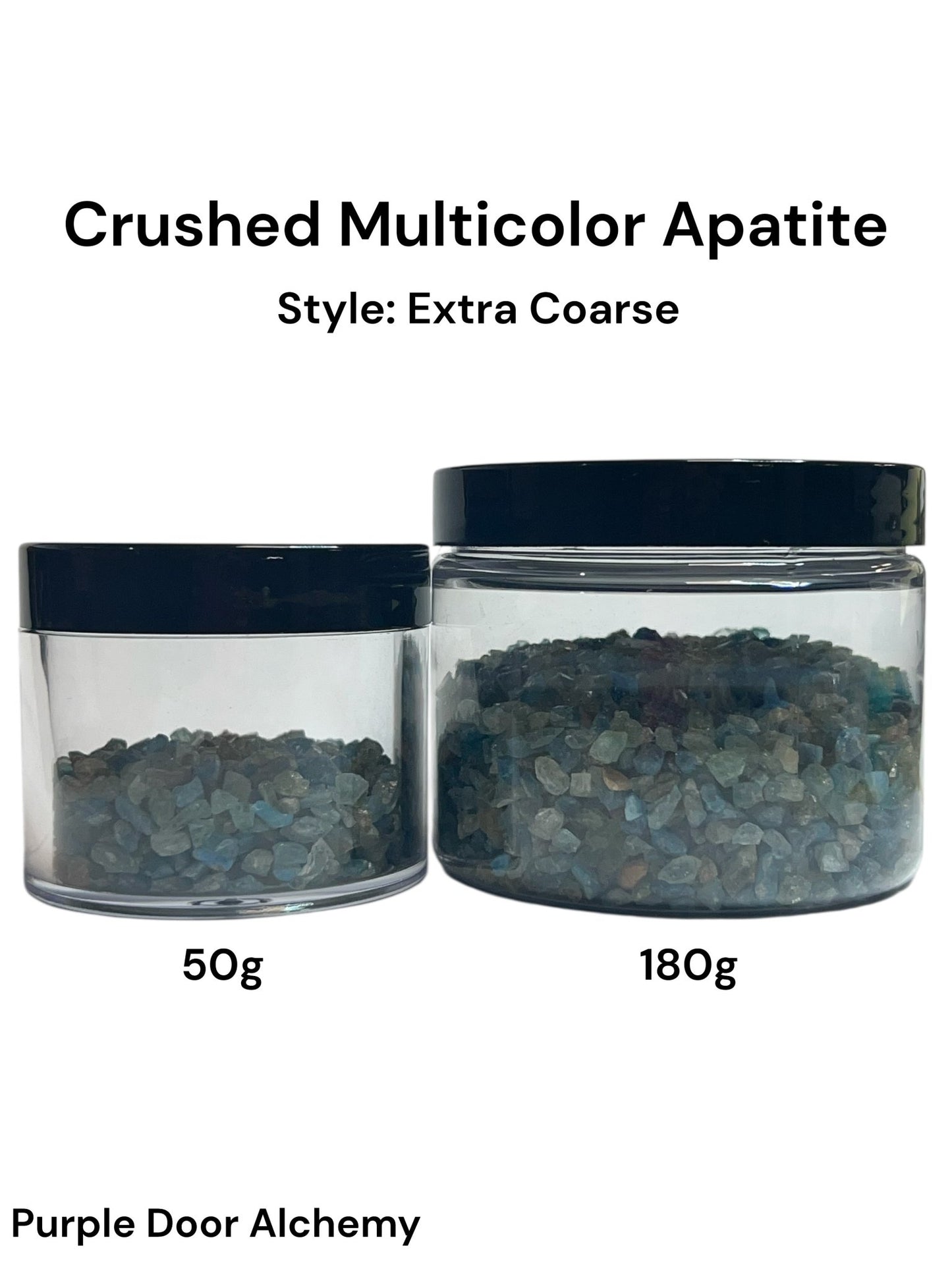 Crushed Multicolor Apatite - Purple Door Alchemy