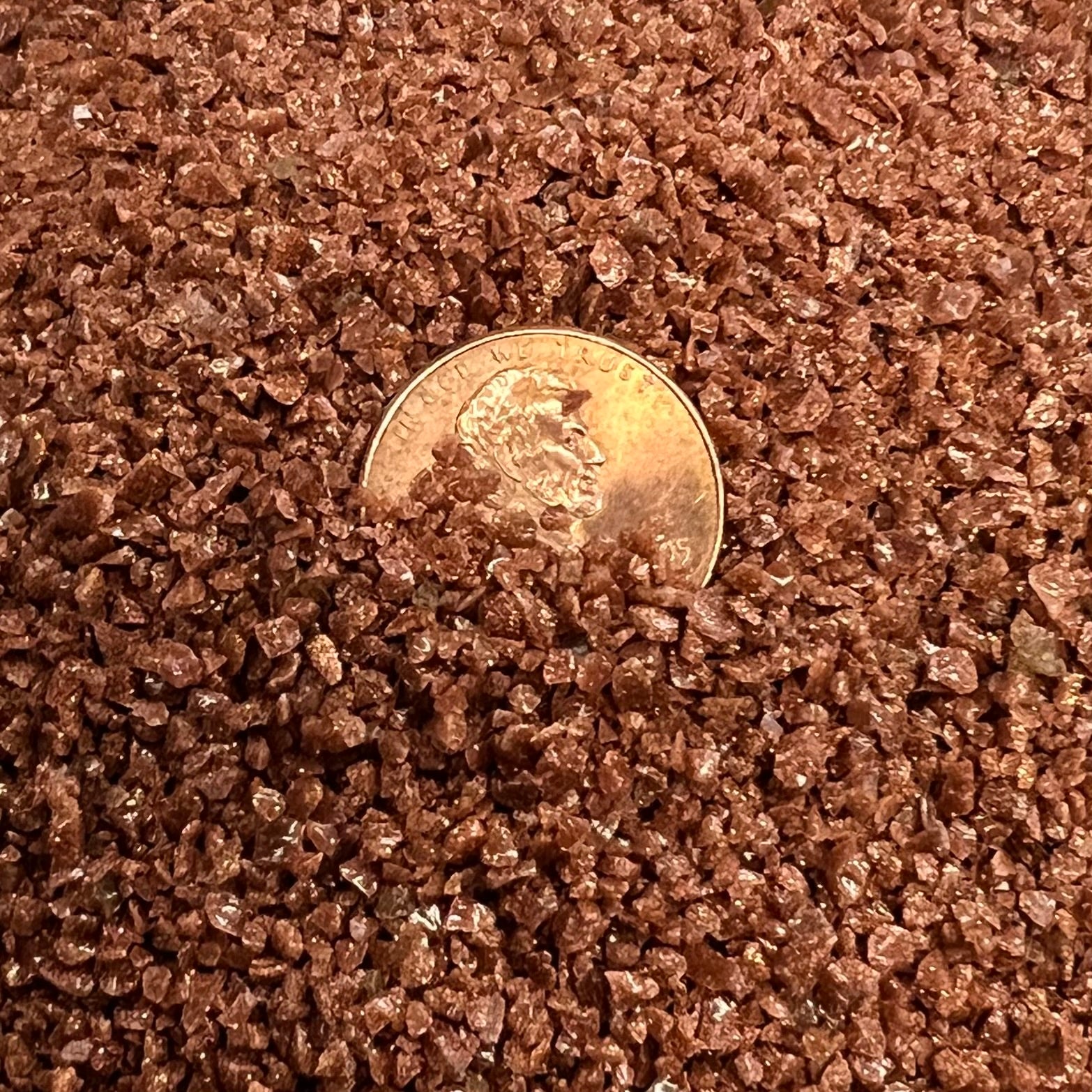 Crushed Orange Goldstone - Purple Door Alchemy