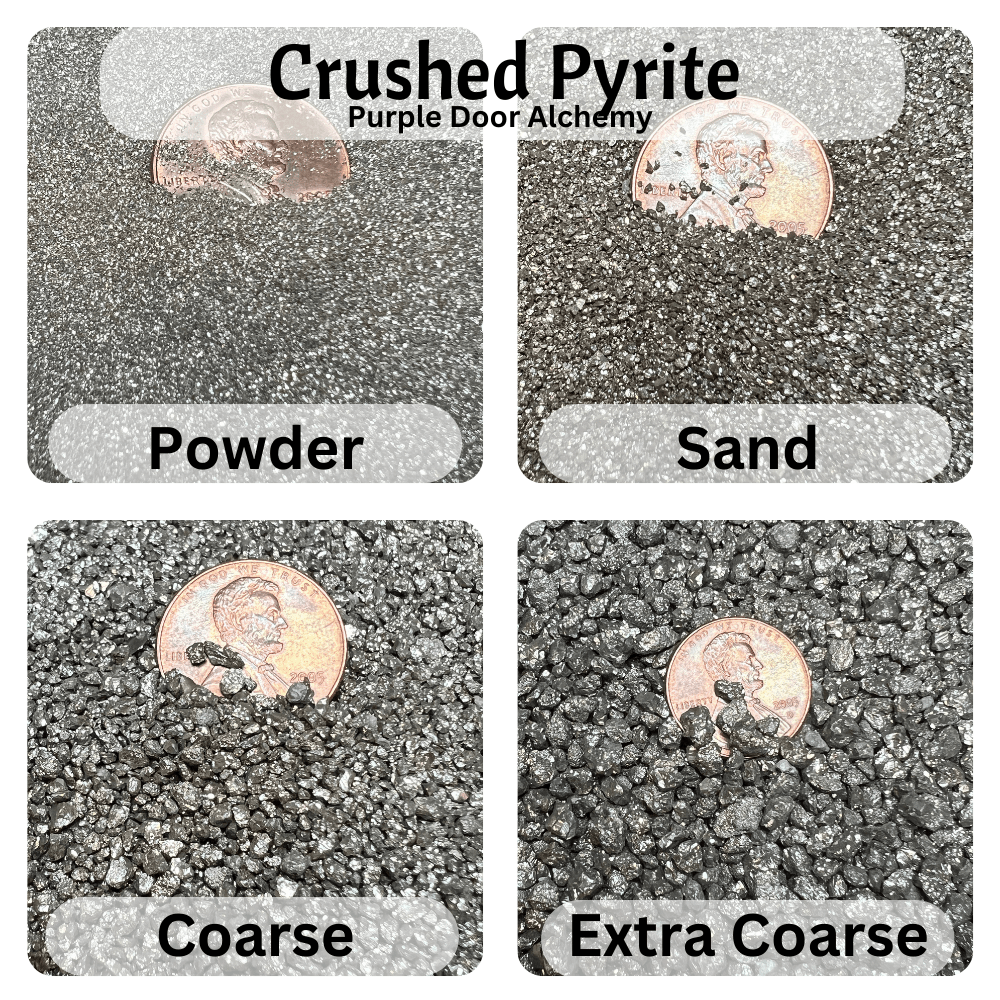 Crushed Pyrite - Purple Door Alchemy