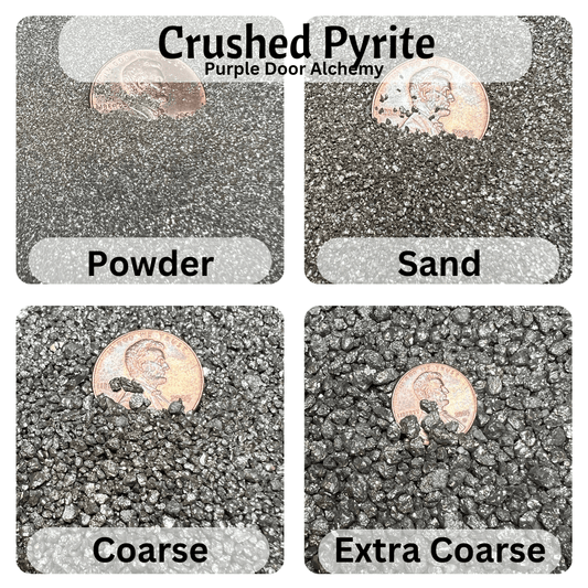 Crushed Pyrite - Purple Door Alchemy