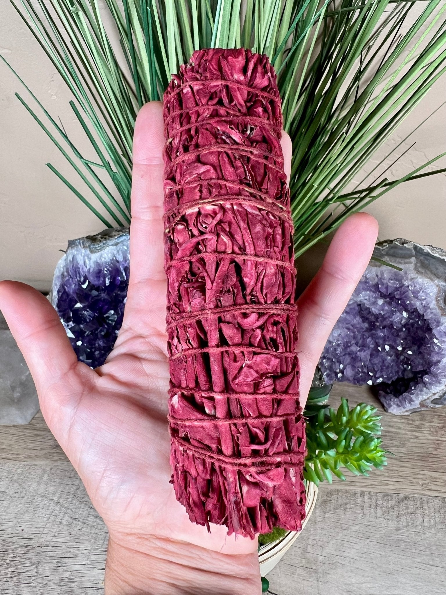 Dragon's Blood White Sage Smudge Stick - Purple Door Alchemy