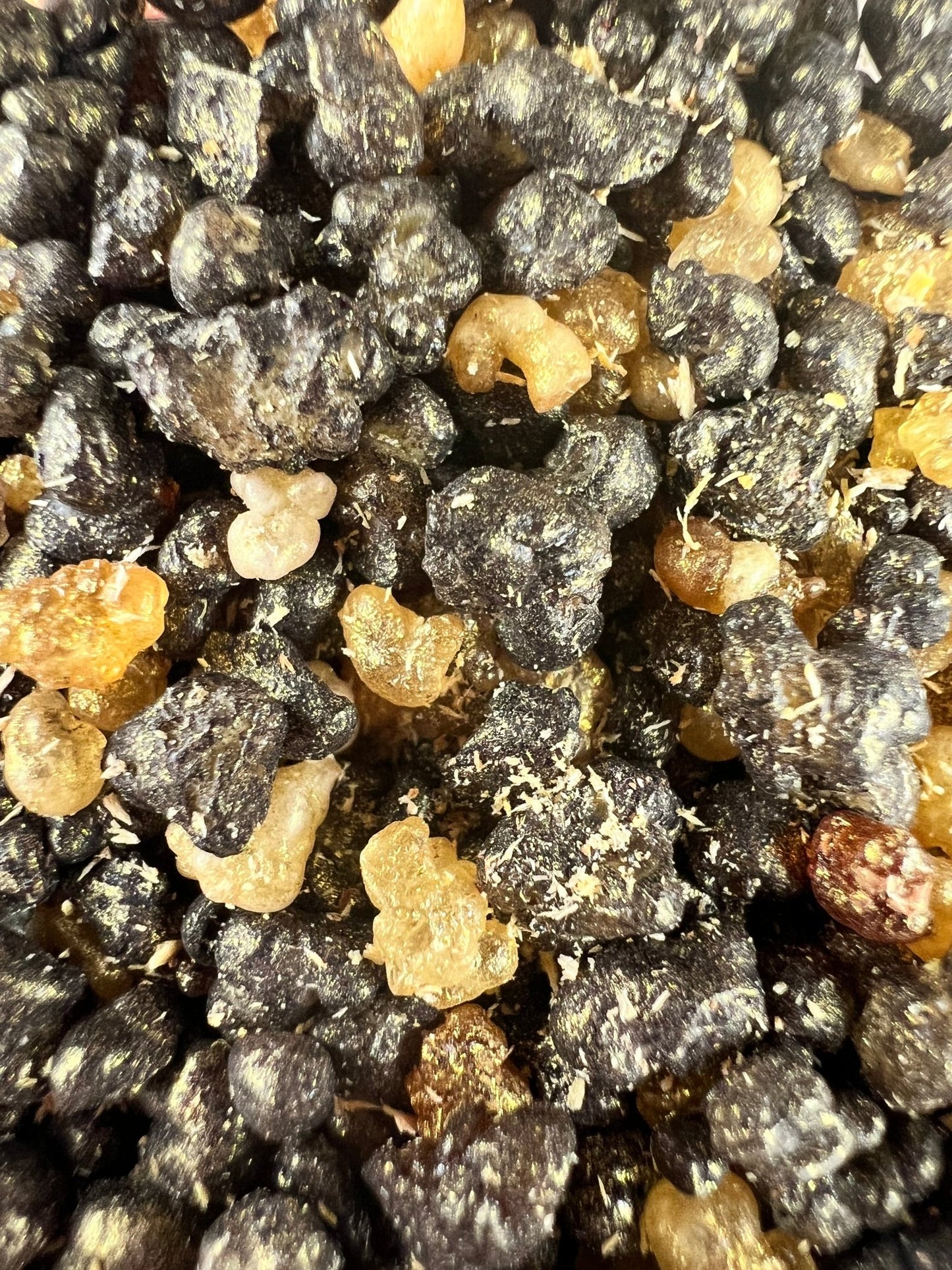 Ebony Gold Resin Incense - Purple Door Alchemy