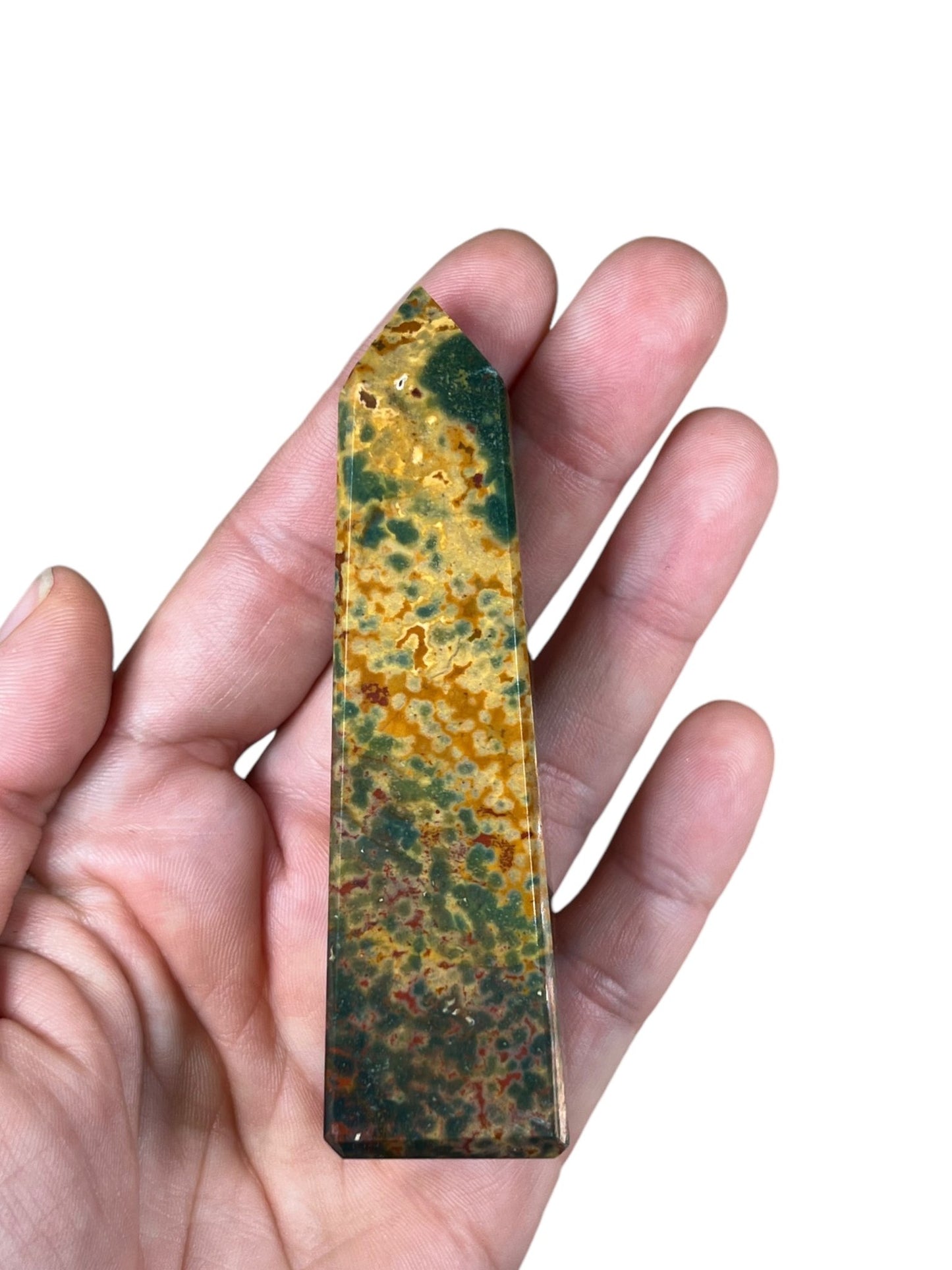 Fancy Jasper Obelisk - Purple Door Alchemy