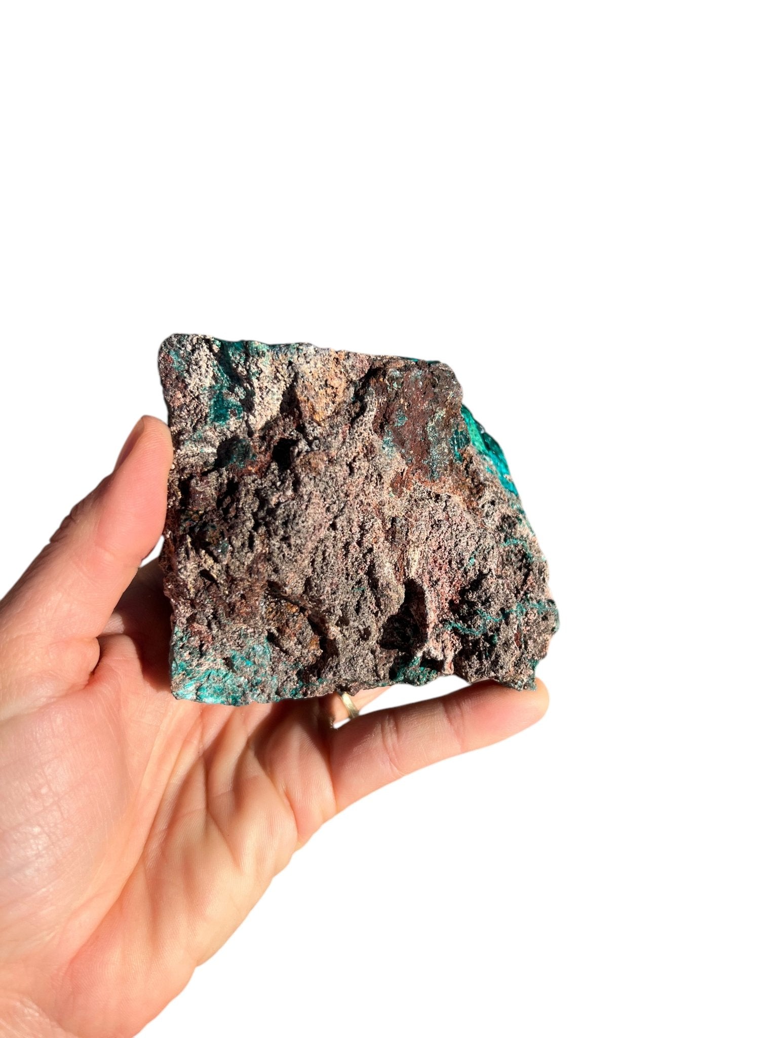 Gemmy Dioptase Extra Large Specimen 636g - Purple Door Alchemy