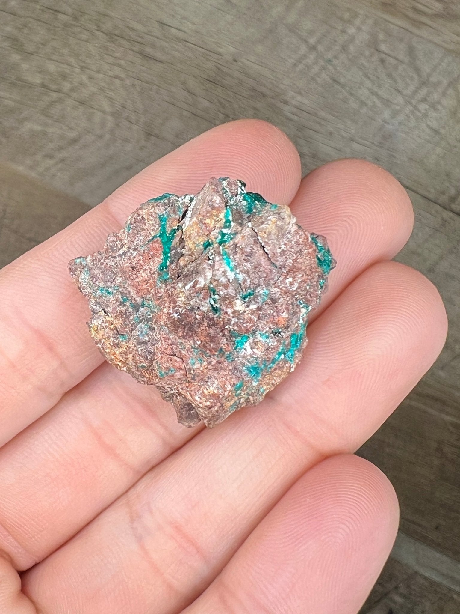 Gemmy Dioptase Specimen 11.77g - Purple Door Alchemy