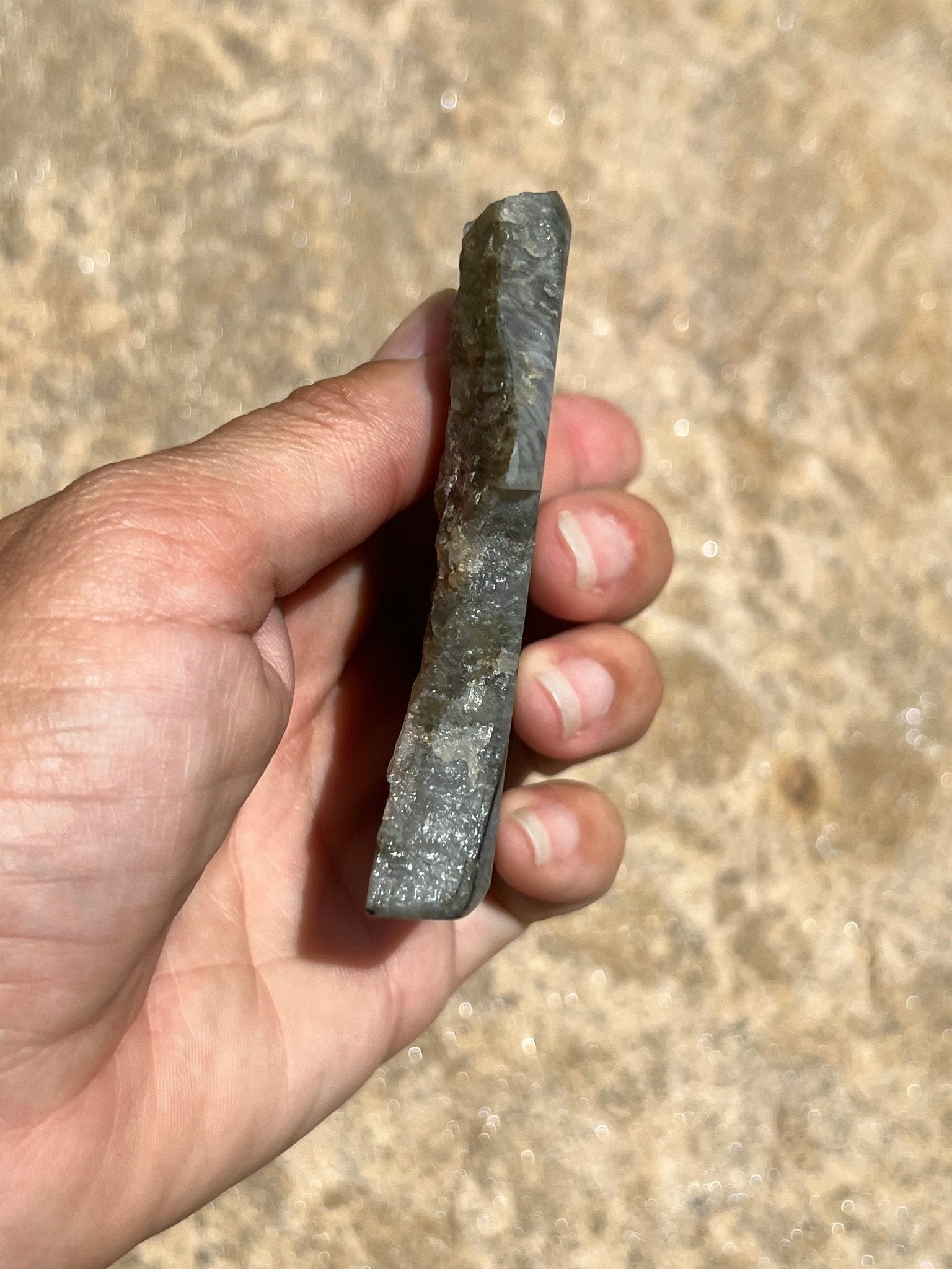 Golden Flash Labradorite Polished Slab 90g - Purple Door Alchemy