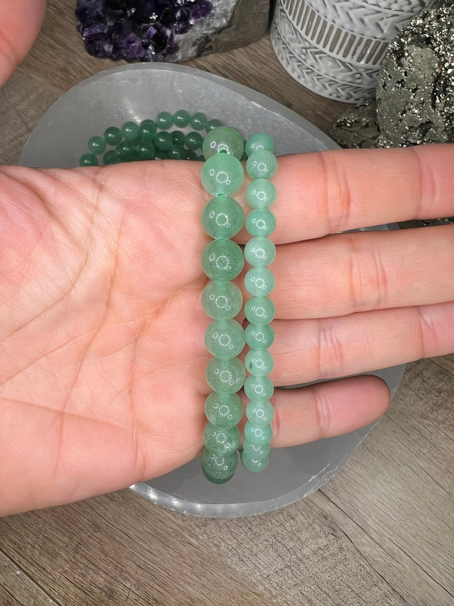 Green Aventurine Bracelet - Purple Door Alchemy