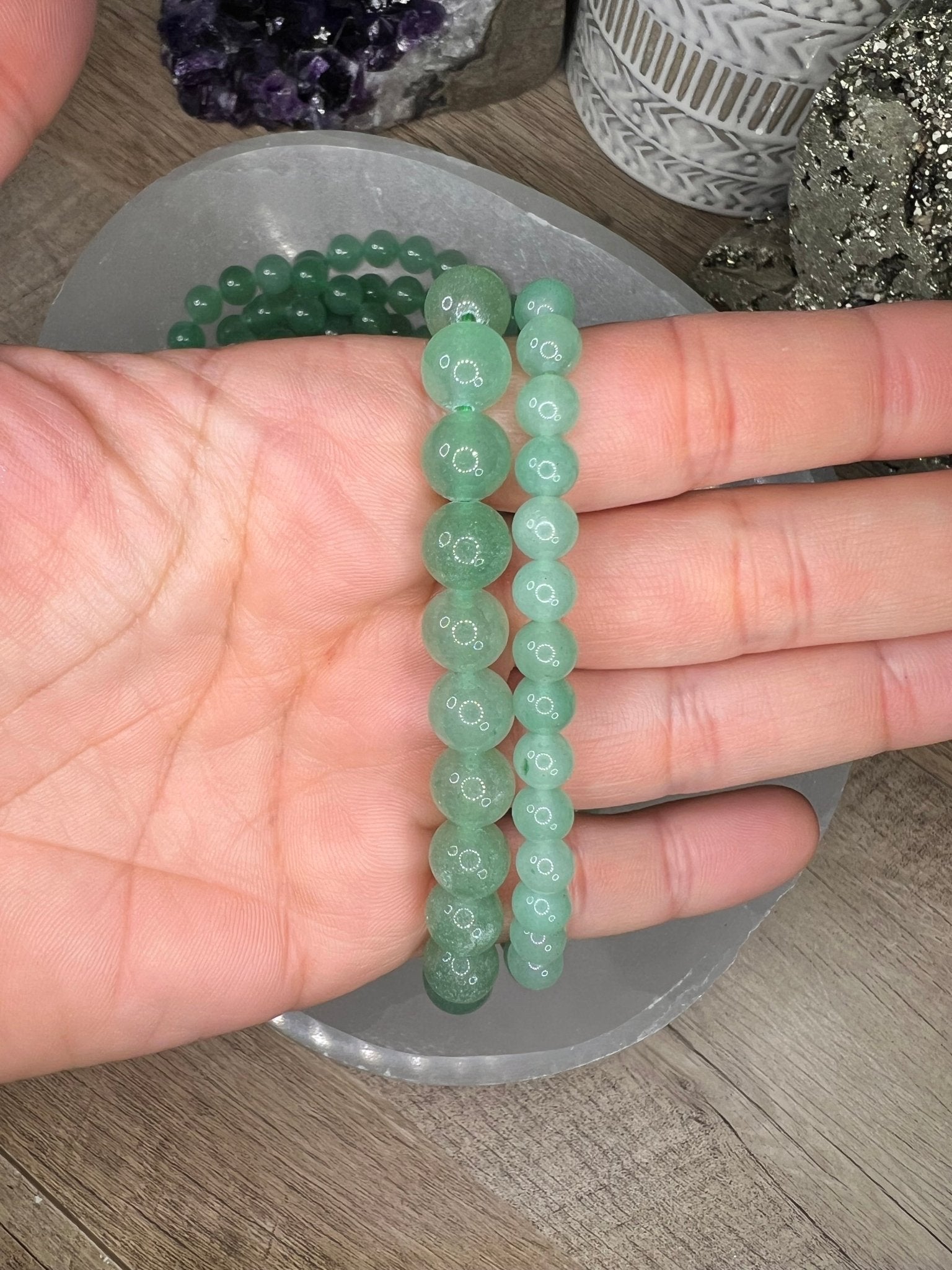 Green Aventurine Bracelet - Purple Door Alchemy