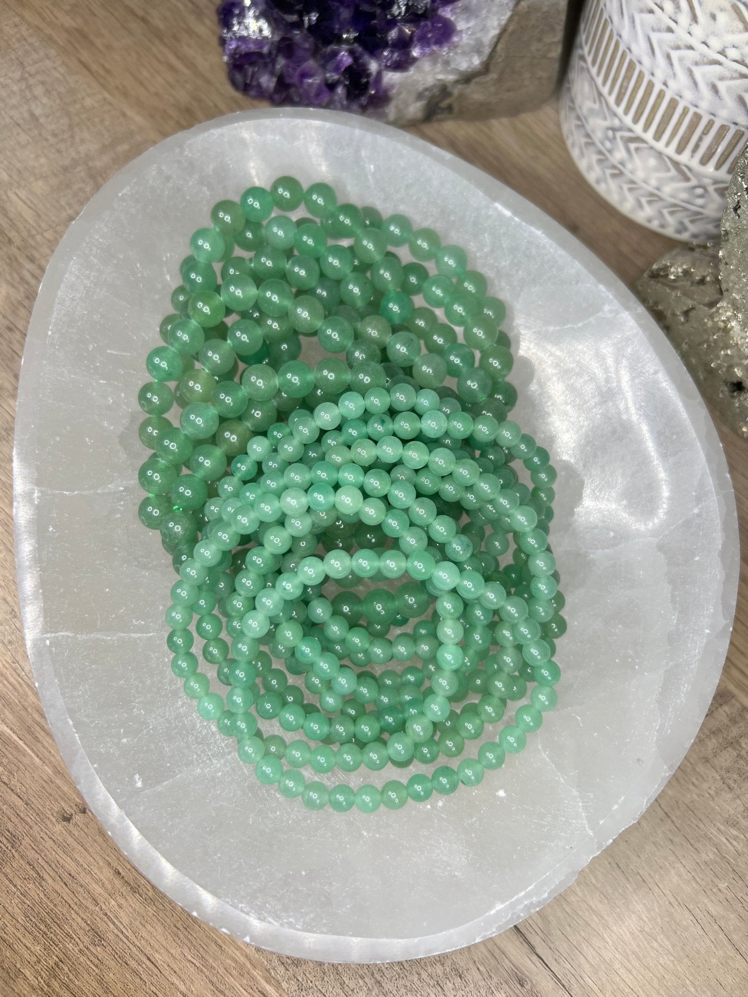 Green Aventurine Bracelet - Purple Door Alchemy
