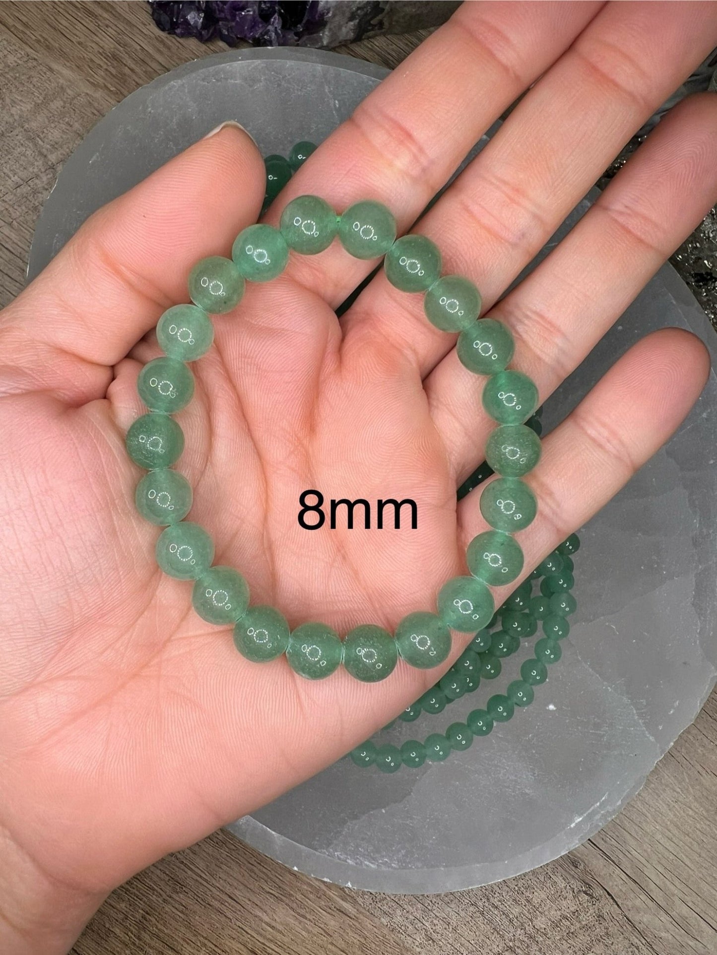 Green Aventurine Bracelet - Purple Door Alchemy