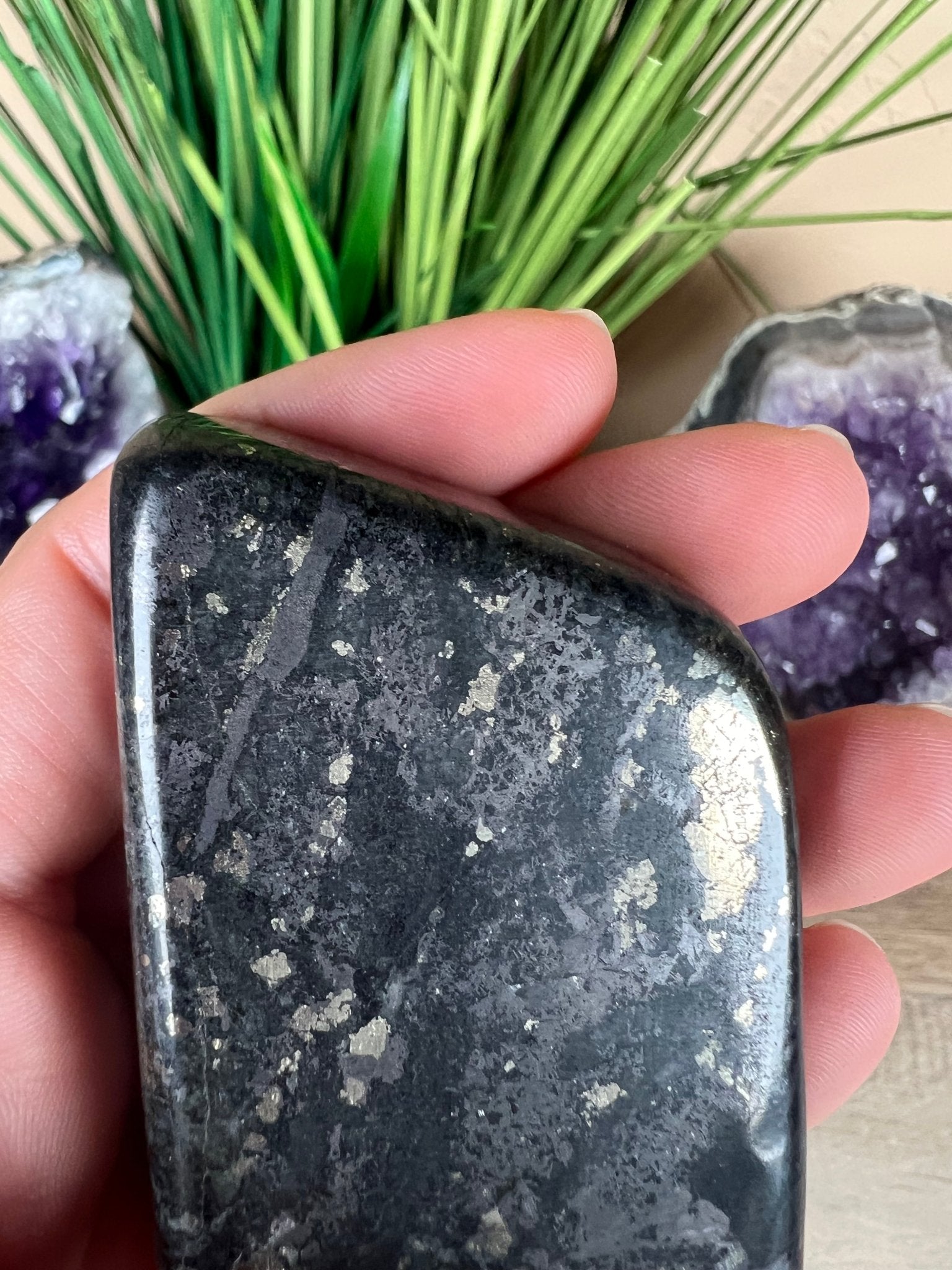 Healer's Gold Freeform 2.32in - Purple Door Alchemy