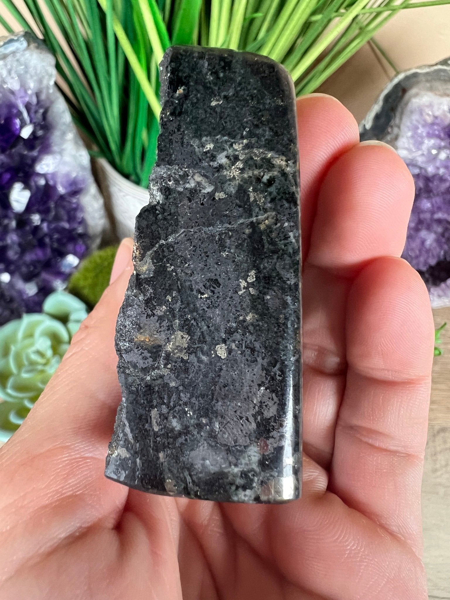 Healer's Gold Freeform 2.32in - Purple Door Alchemy