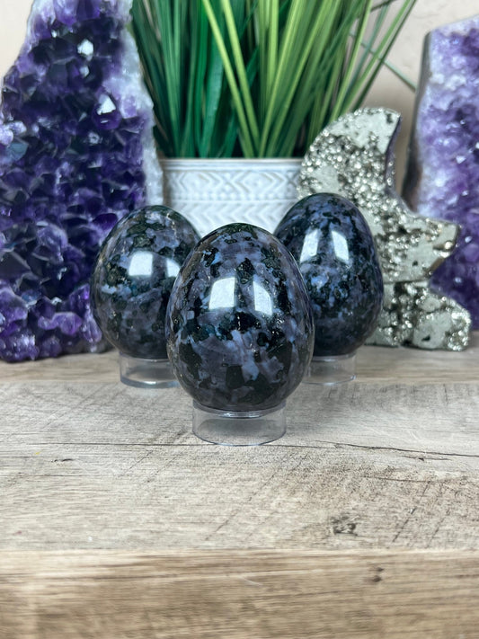 Indigo Gabbro Egg - Purple Door Alchemy
