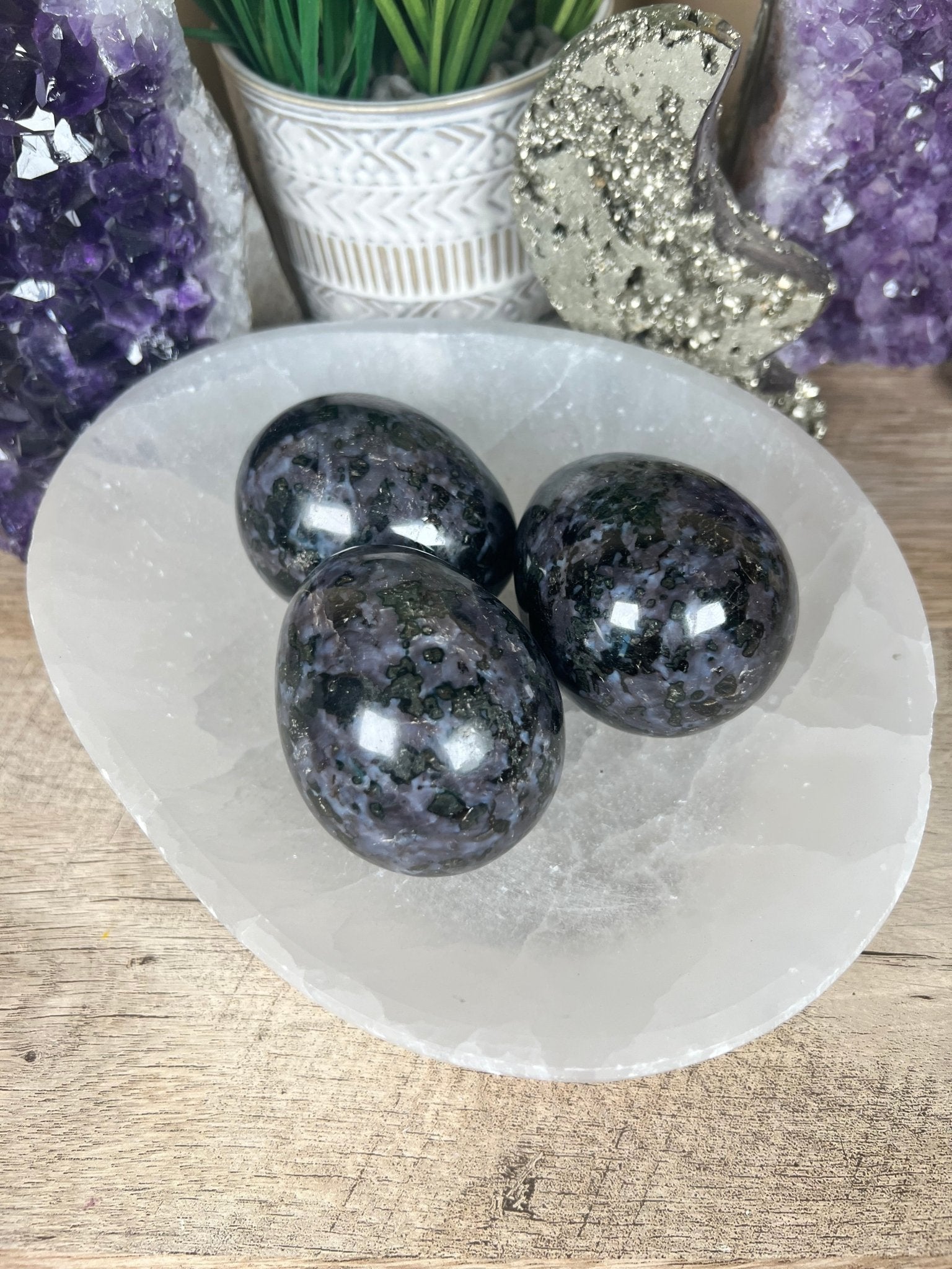 Indigo Gabbro Egg - Purple Door Alchemy