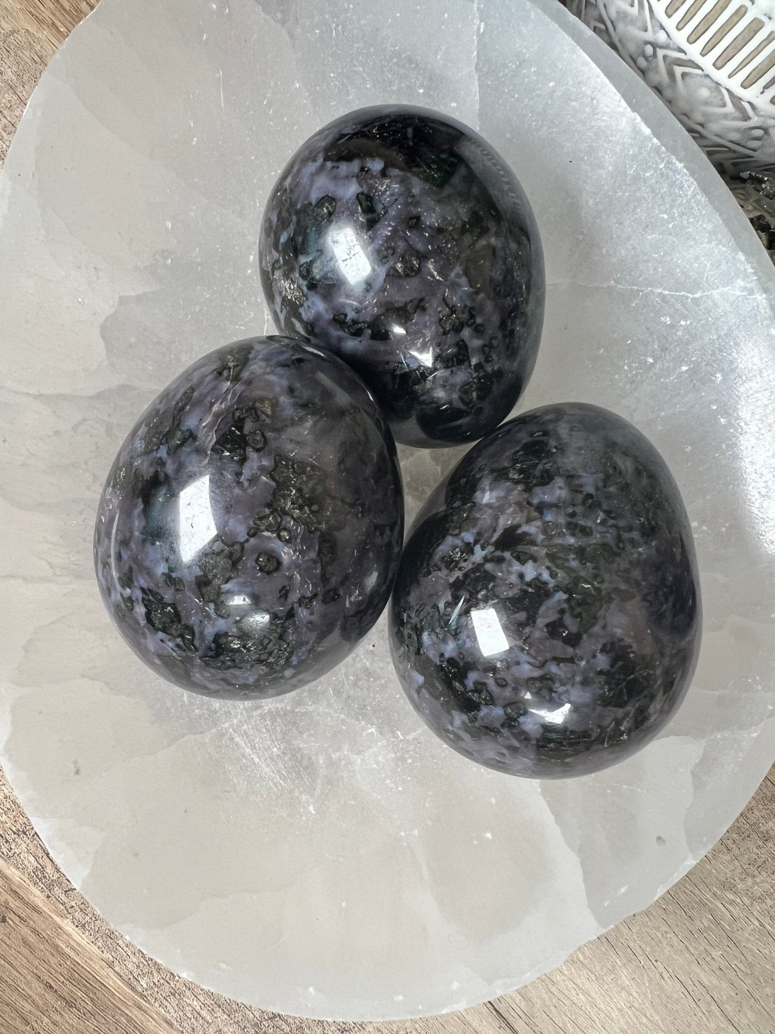 Indigo Gabbro Egg - Purple Door Alchemy