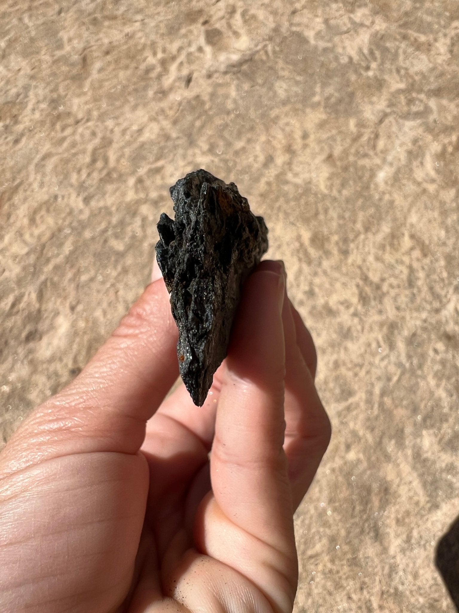 Iridescent Rainbow Hematite Specimen 136g - Purple Door Alchemy