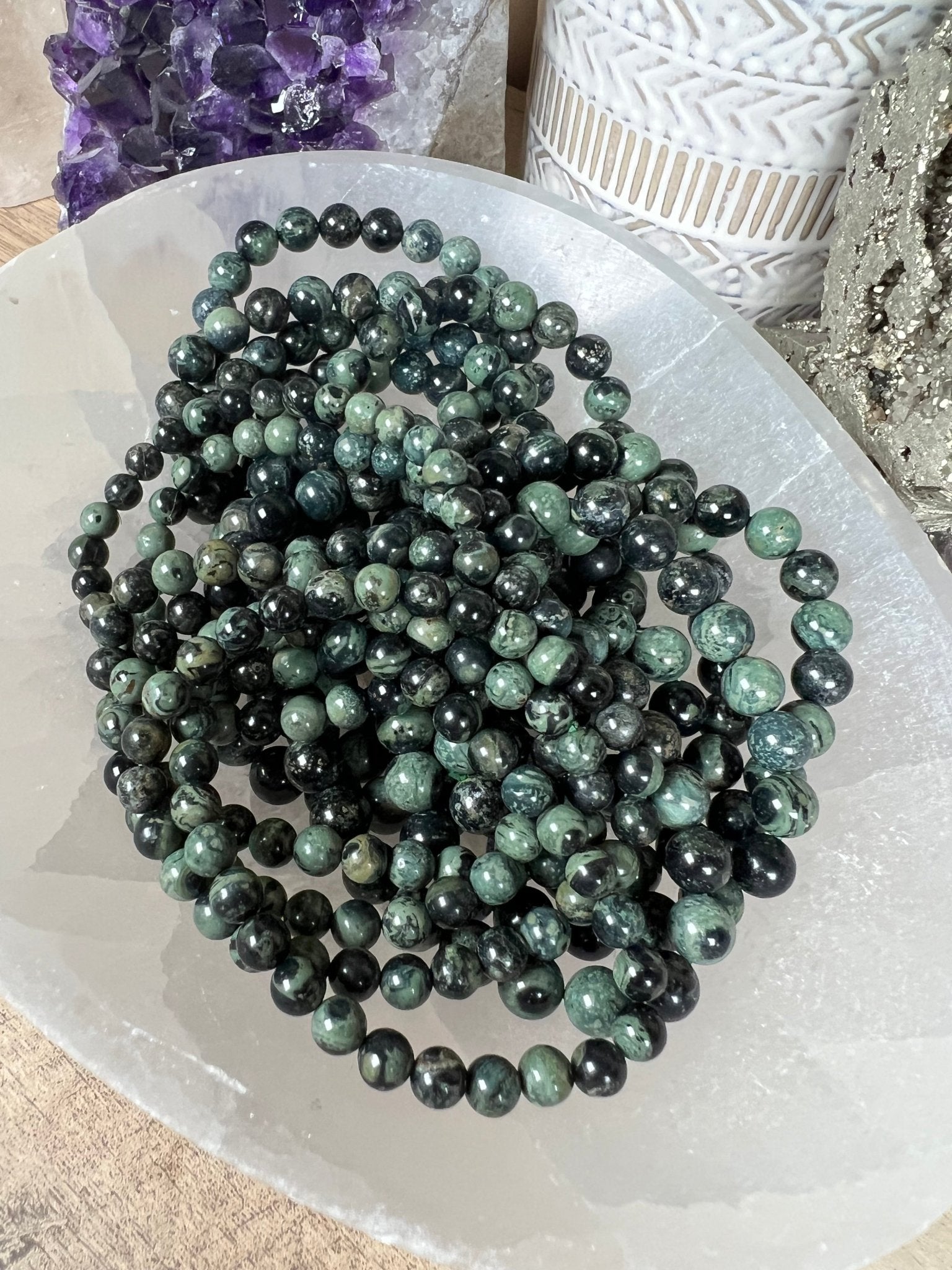 Kambaba Jasper Bracelet - Purple Door Alchemy