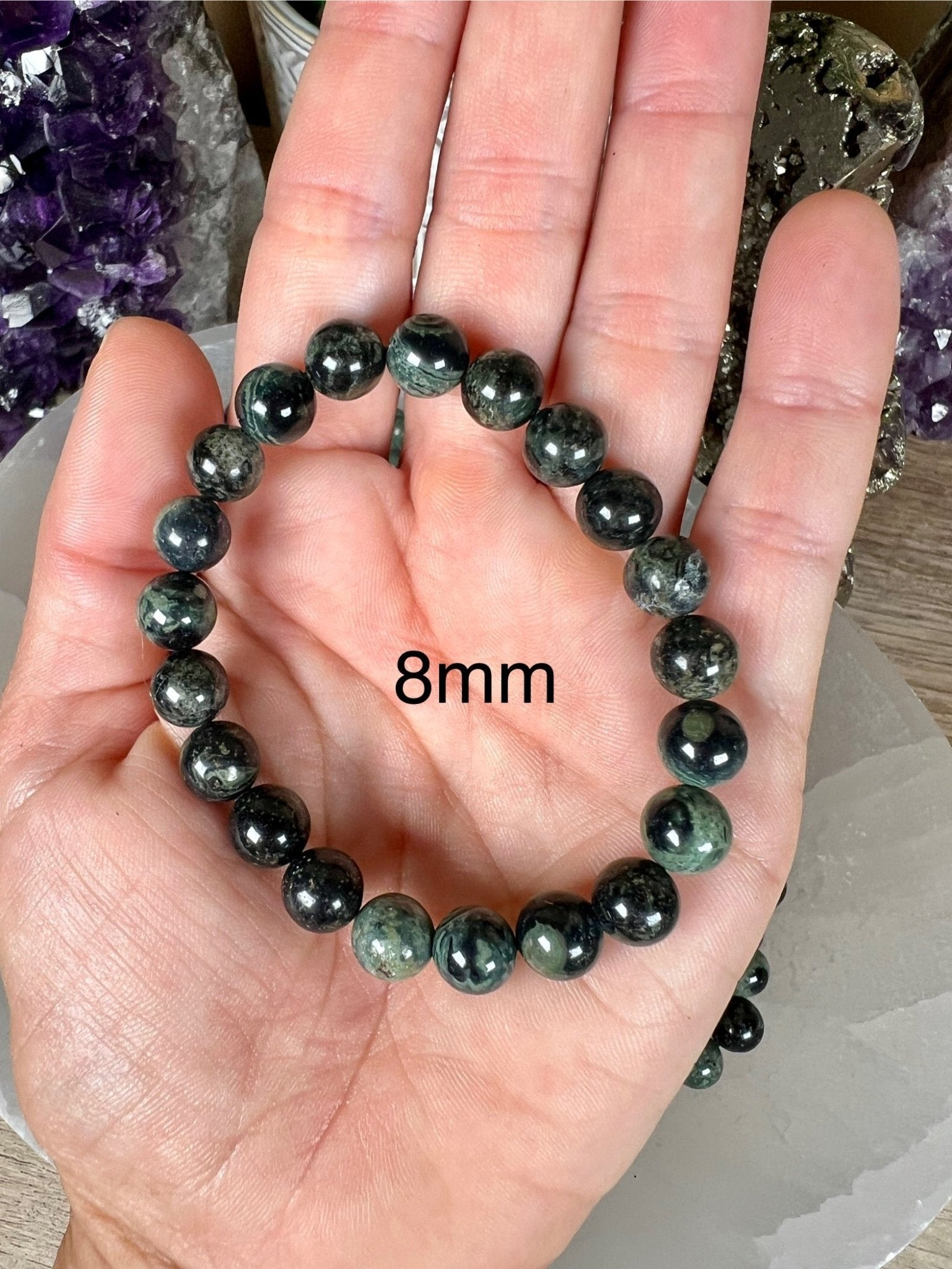 Kambaba Jasper Bracelet - Purple Door Alchemy