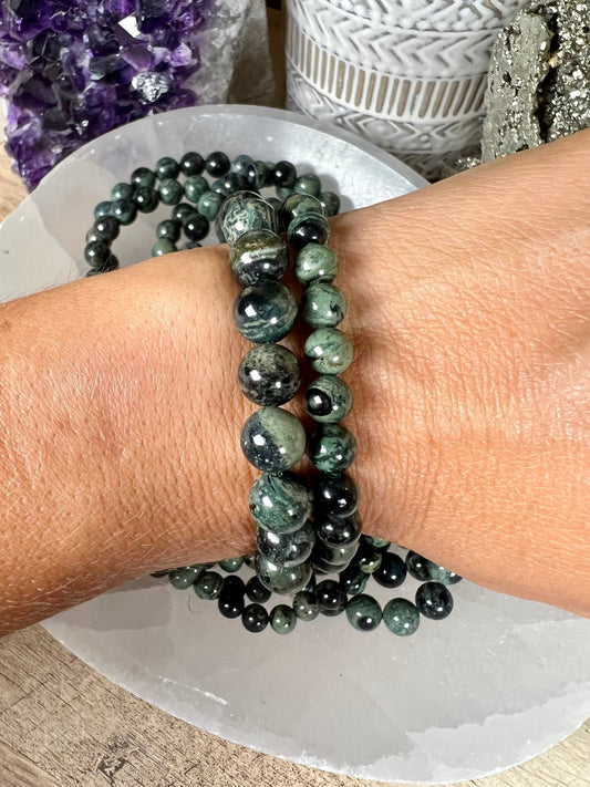 Kambaba Jasper Bracelet - Purple Door Alchemy
