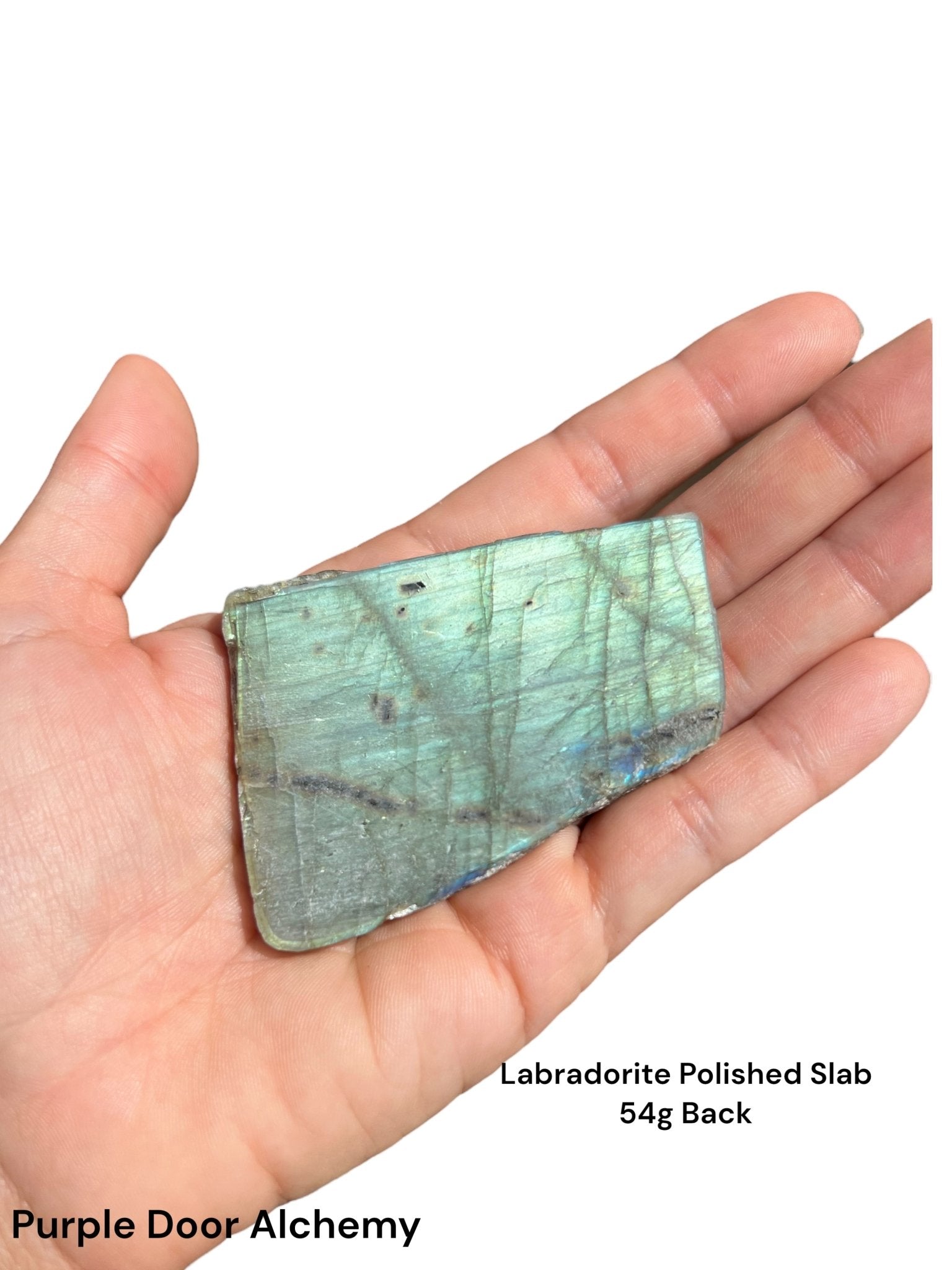 Labradorite Polished Slab 54g - Purple Door Alchemy