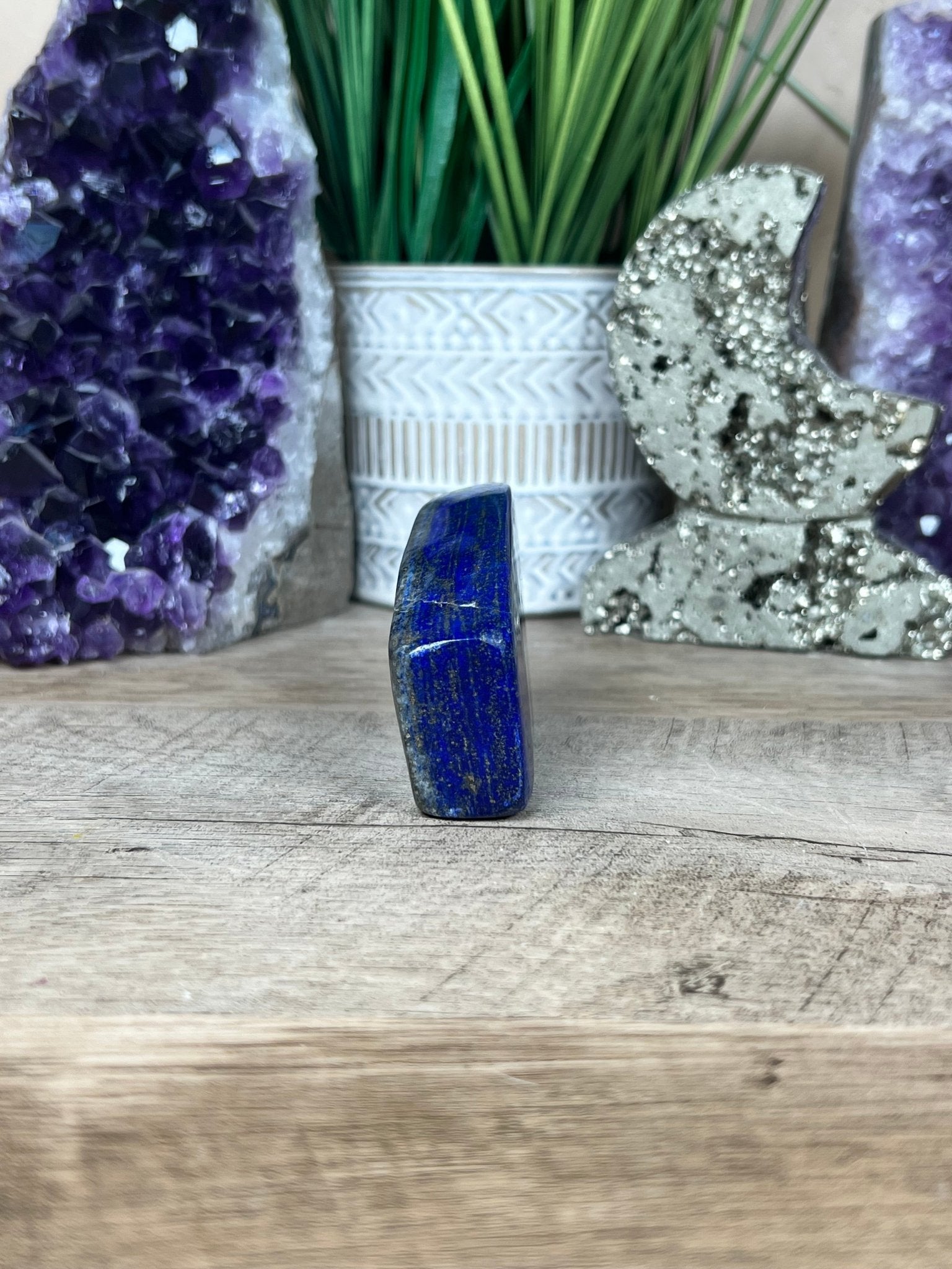 Lapis Lazuli Freeform 60mm - Purple Door Alchemy