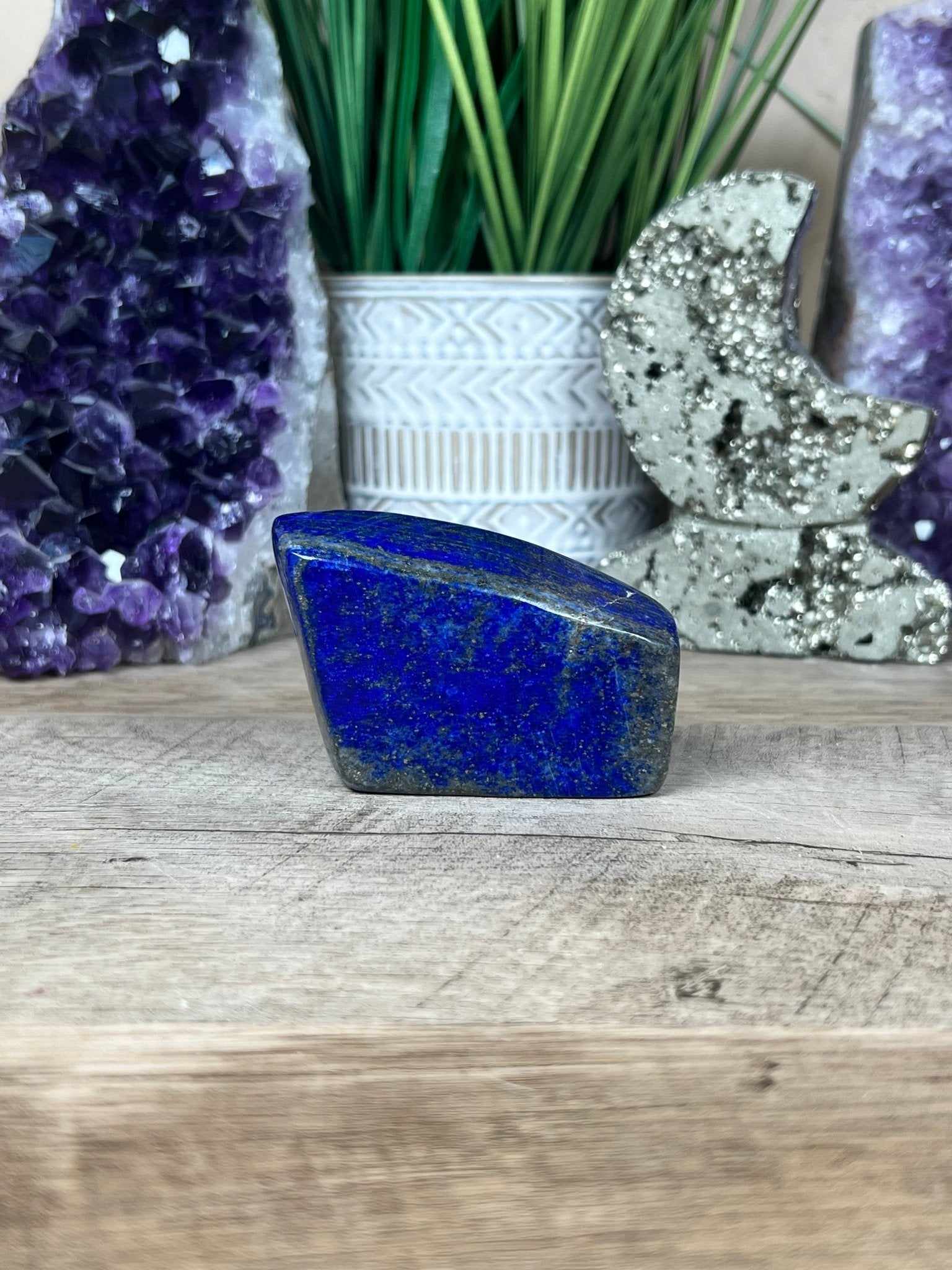 Lapis Lazuli Freeform 60mm - Purple Door Alchemy
