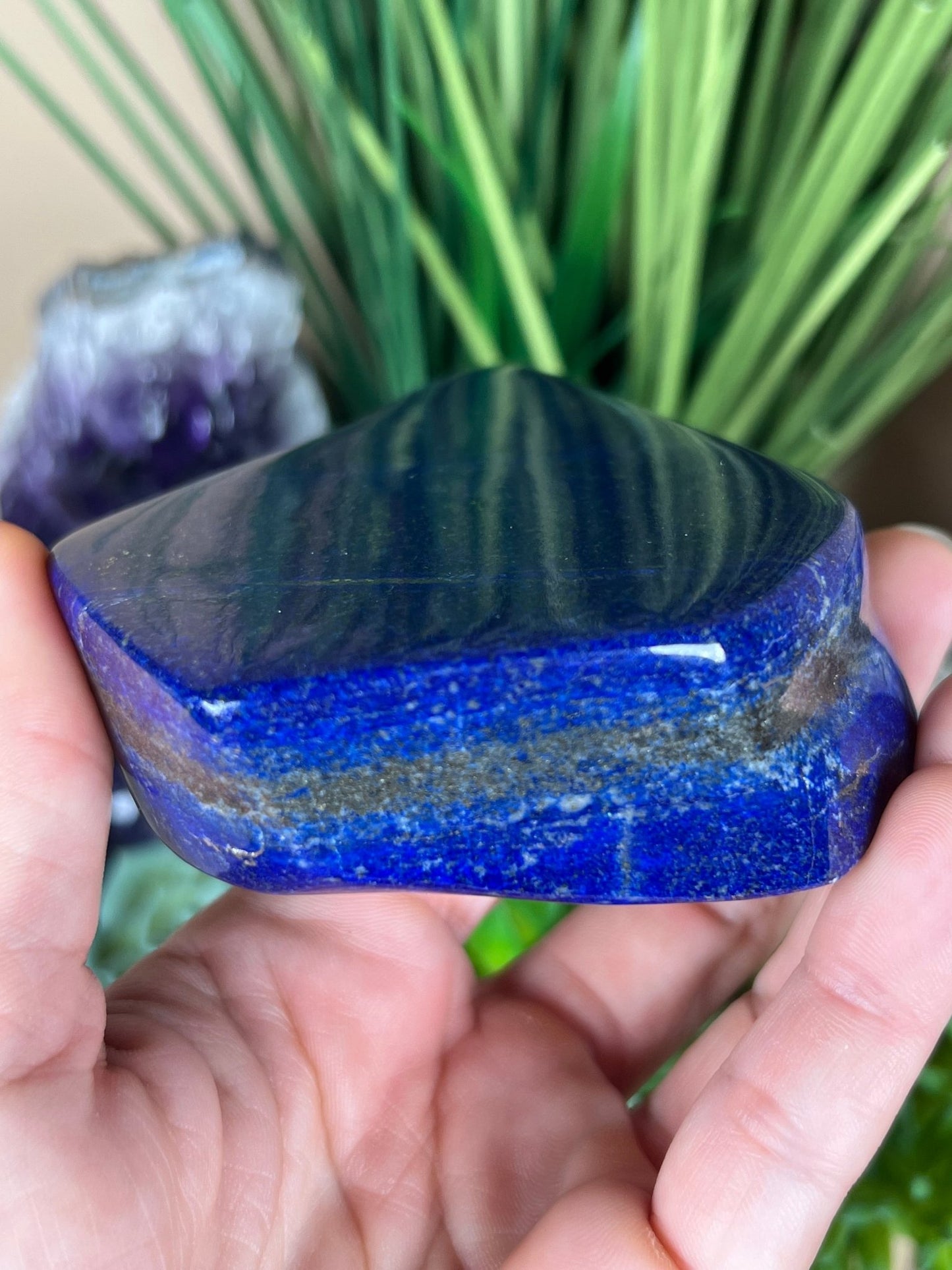 Lapis Lazuli Freeform 93mm - Purple Door Alchemy
