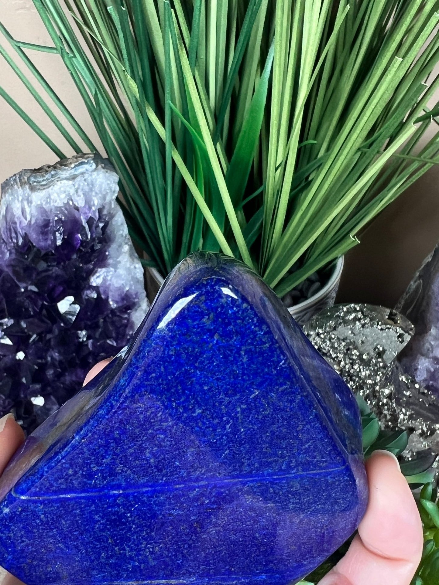 Lapis Lazuli Freeform 93mm - Purple Door Alchemy