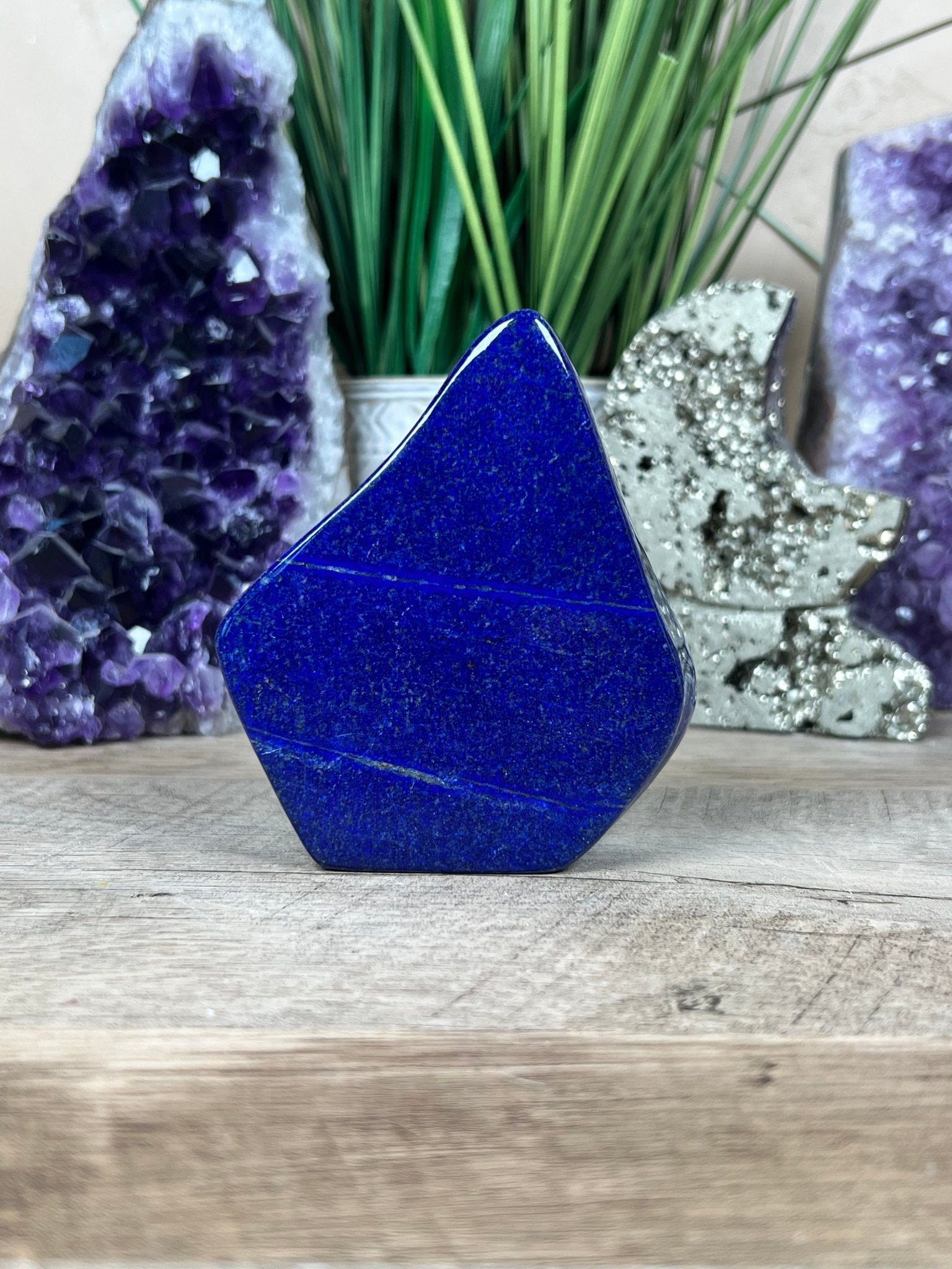 Lapis Lazuli Freeform 93mm - Purple Door Alchemy