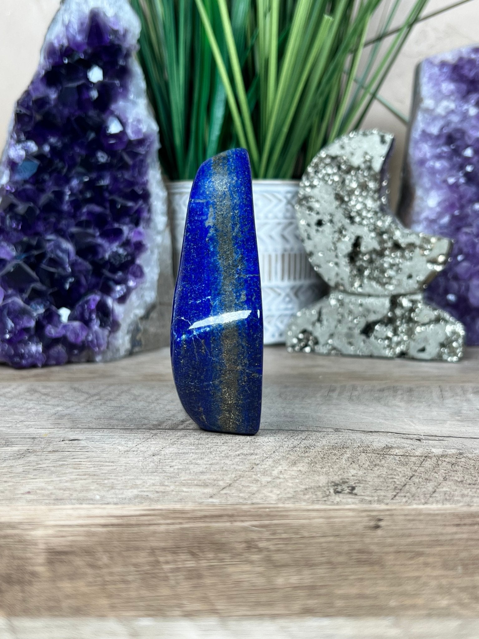 Lapis Lazuli Freeform 93mm - Purple Door Alchemy