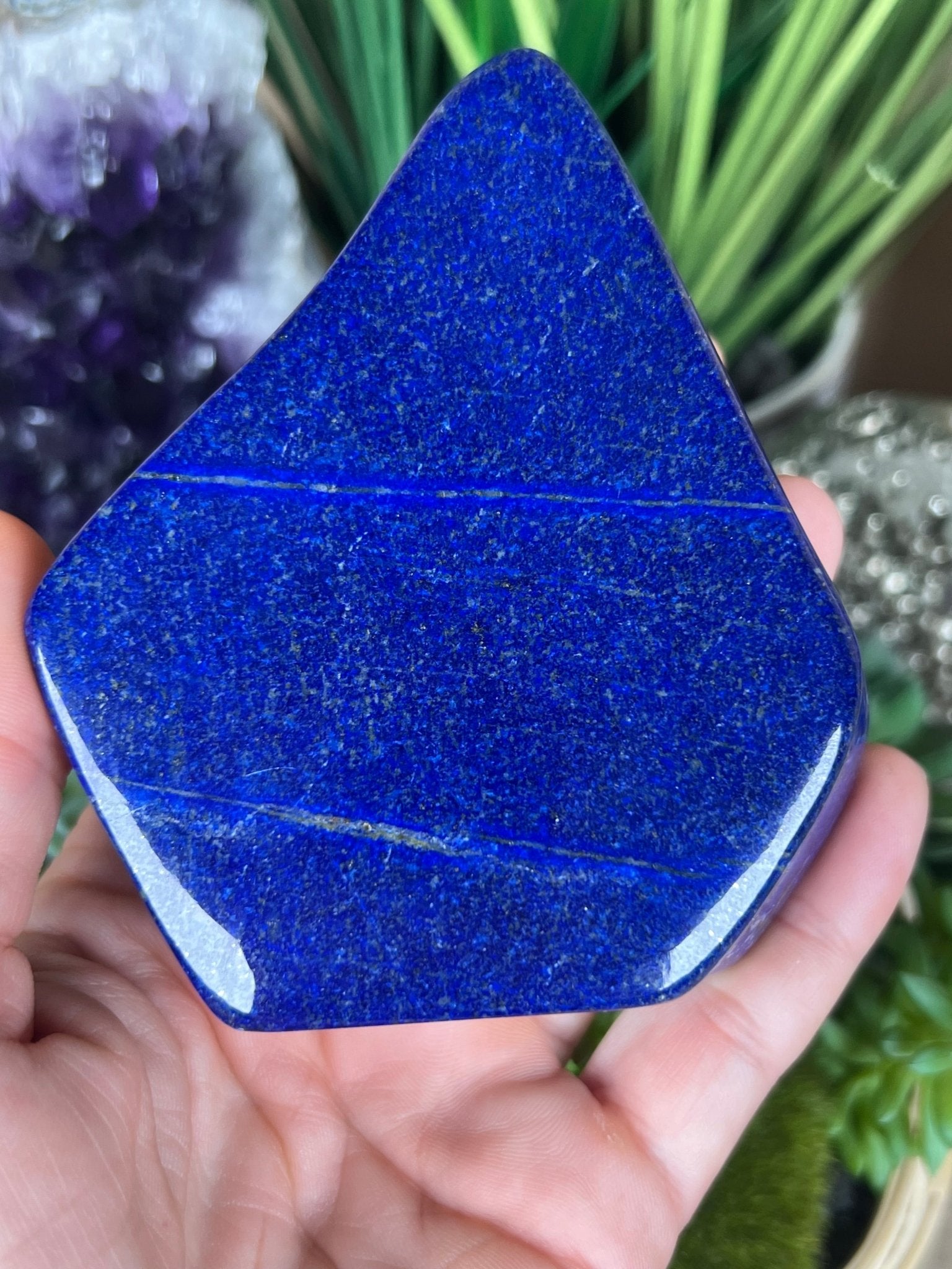Lapis Lazuli Freeform 93mm - Purple Door Alchemy