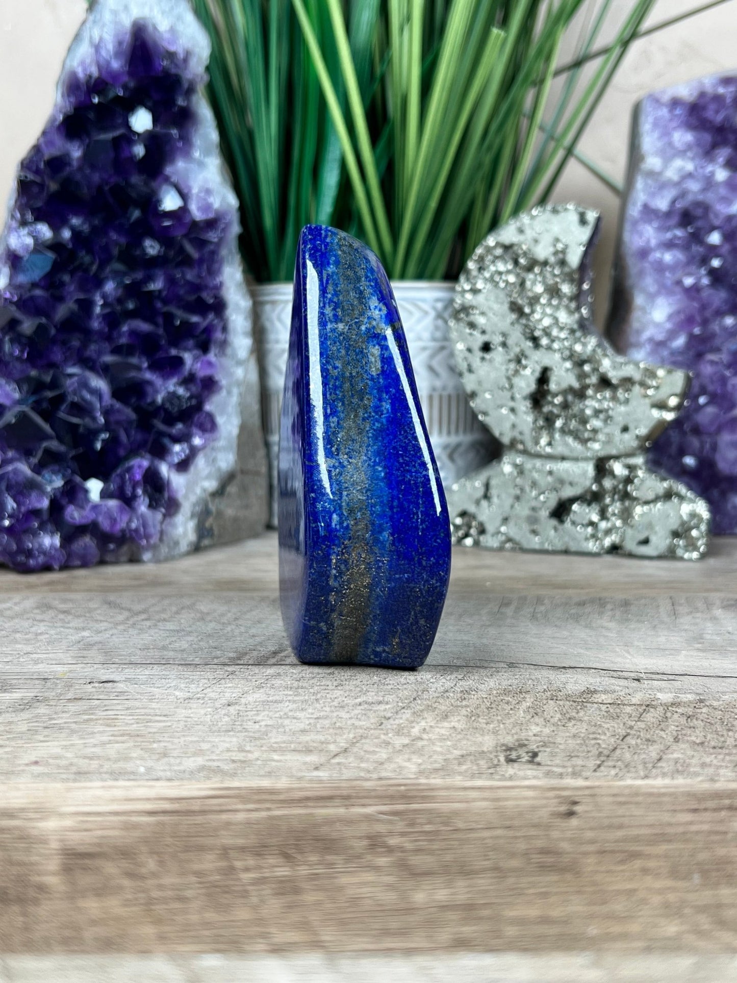 Lapis Lazuli Freeform 93mm - Purple Door Alchemy