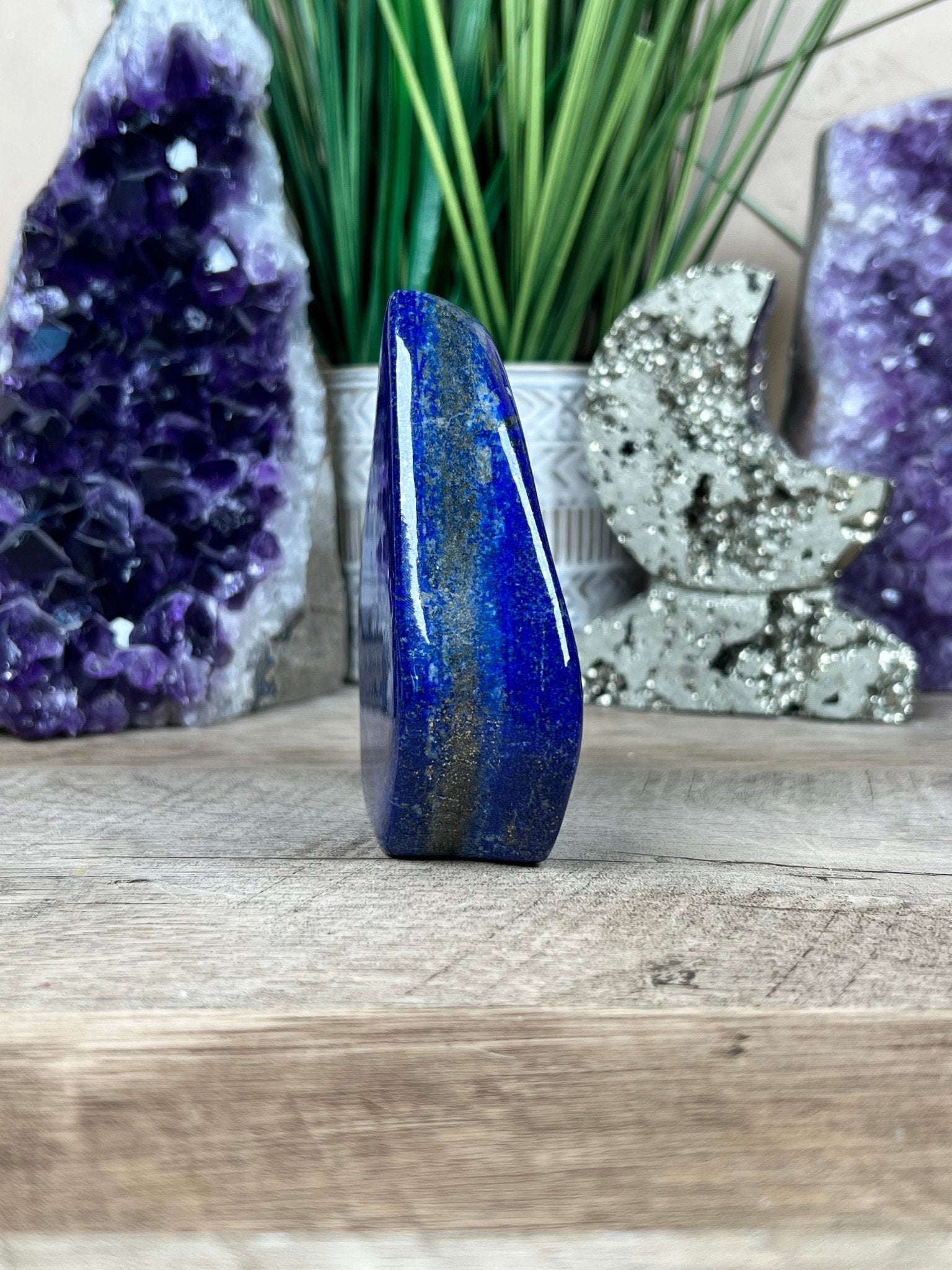 Lapis Lazuli Freeform 93mm - Purple Door Alchemy