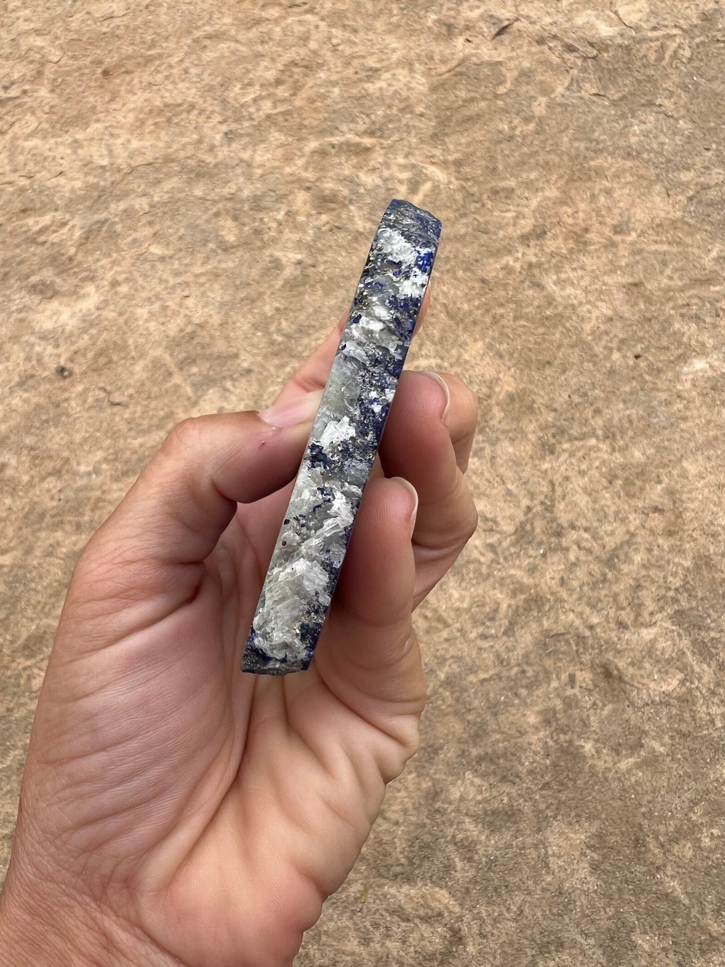 Lapis Lazuli Slab 150g - Purple Door Alchemy