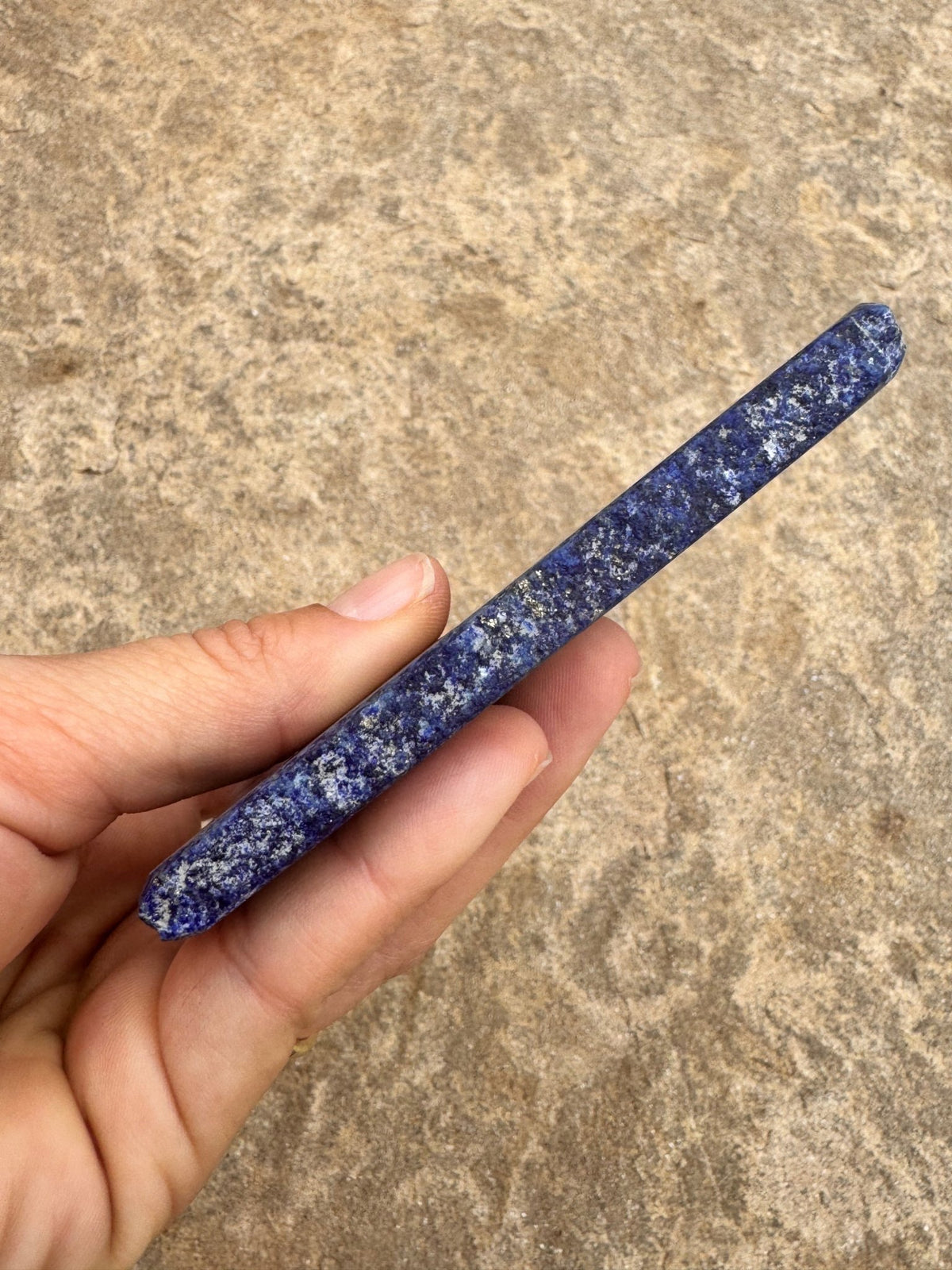 Lapis Lazuli Slab 171g - Purple Door Alchemy