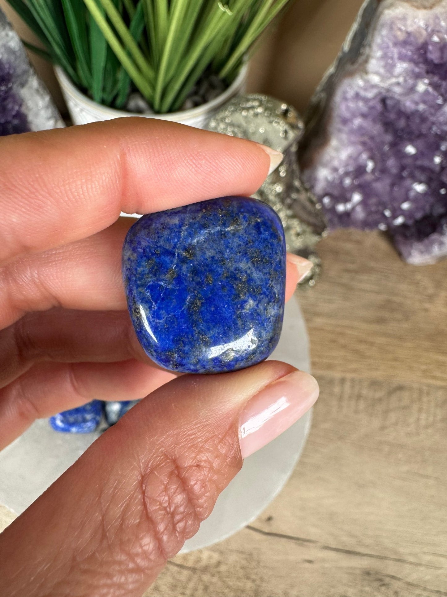 Lapis Lazuli Tumble - Purple Door Alchemy