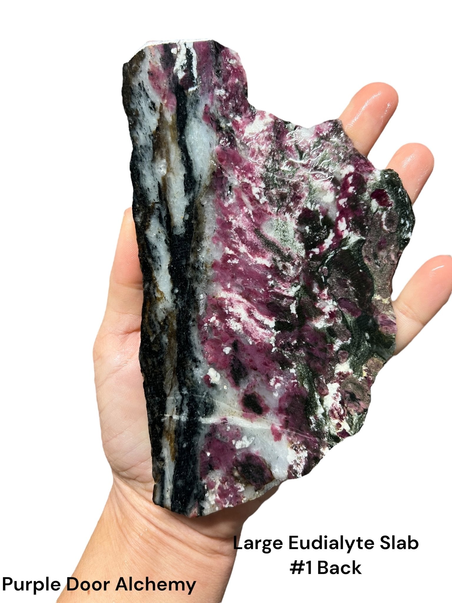 Large Eudialyte Slabs - Purple Door Alchemy